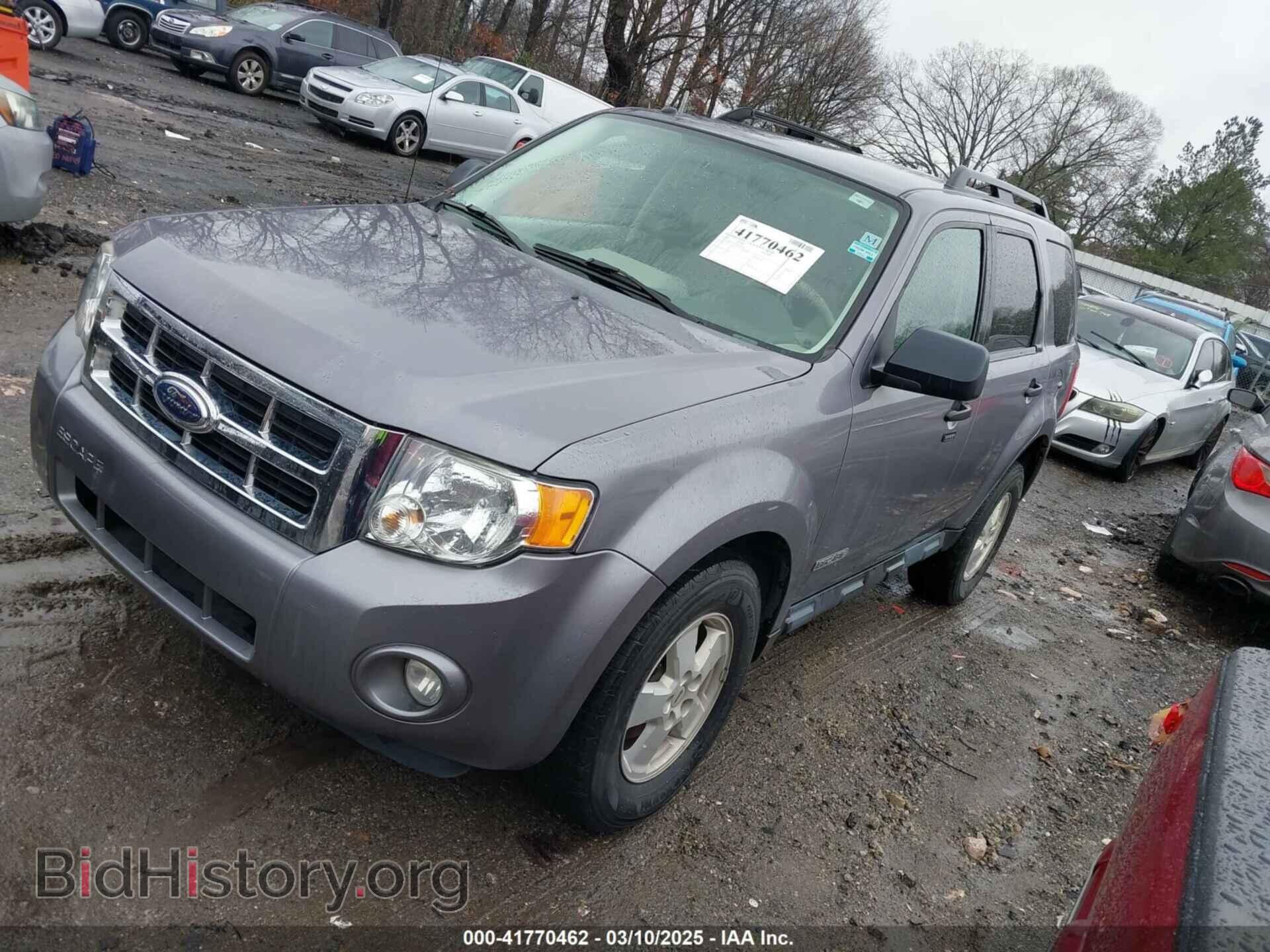 2008 FORD ESCAPE - VIN: 1FMCU03Z48KC46024 - Фото 2