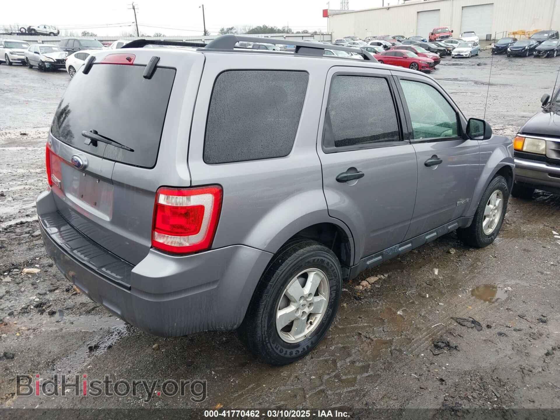 2008 FORD ESCAPE - VIN: 1FMCU03Z48KC46024 - Фото 4