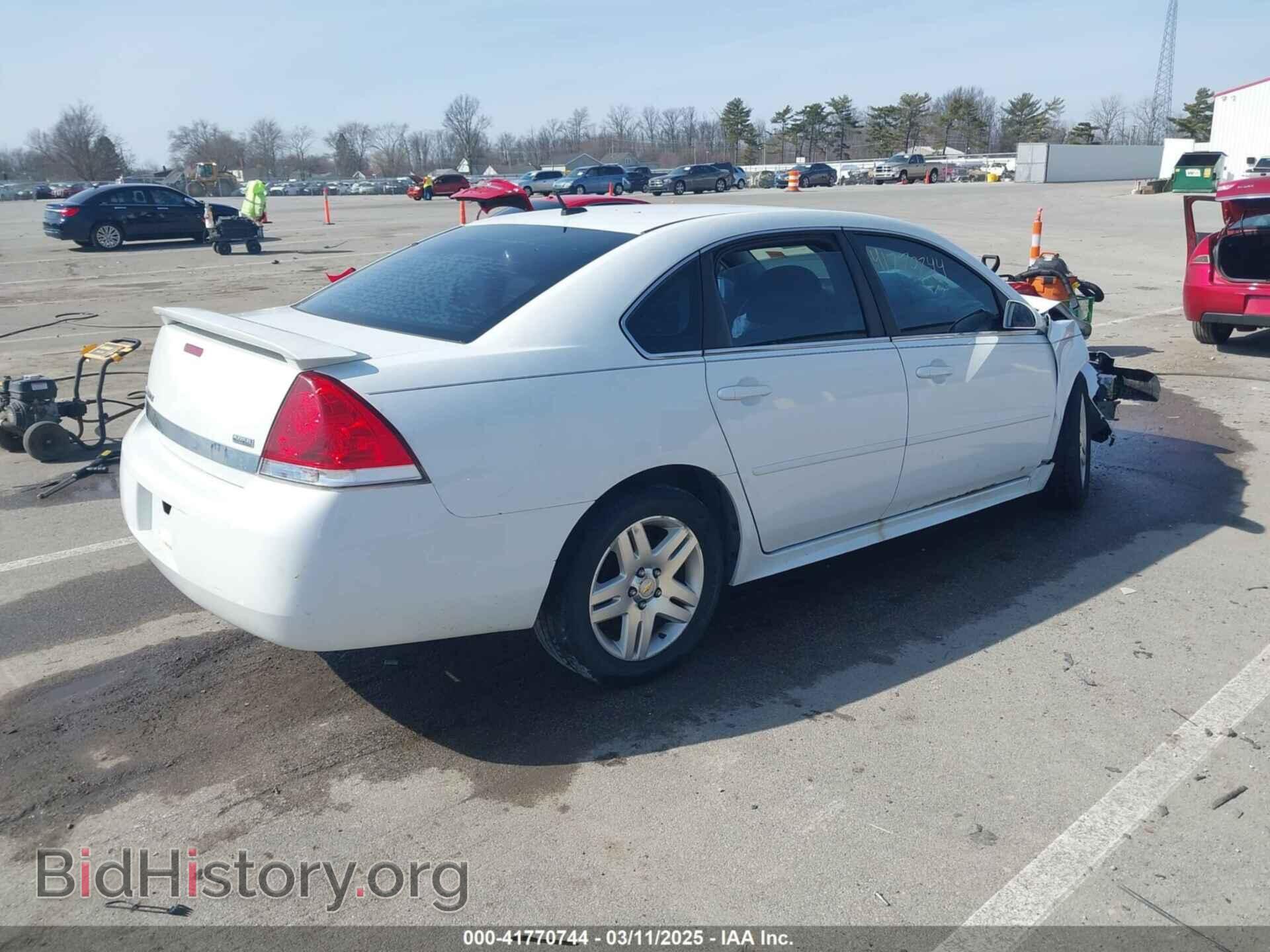 2011 CHEVROLET IMPALA - VIN: 2G1WB5EK0B1184268 - Фото 4