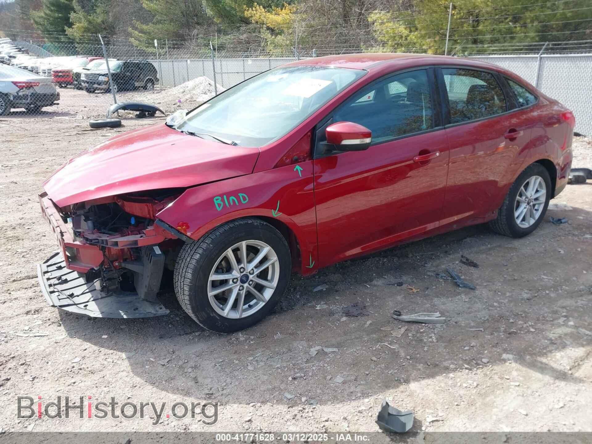 2016 FORD FOCUS - VIN: 1FADP3F21GL280467 - Фото 2