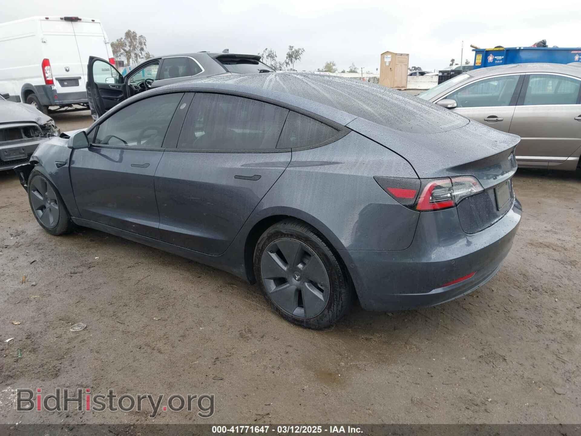 2022 TESLA MODEL 3 - VIN: 5YJ3E1EBXNF138538 - Фото 3