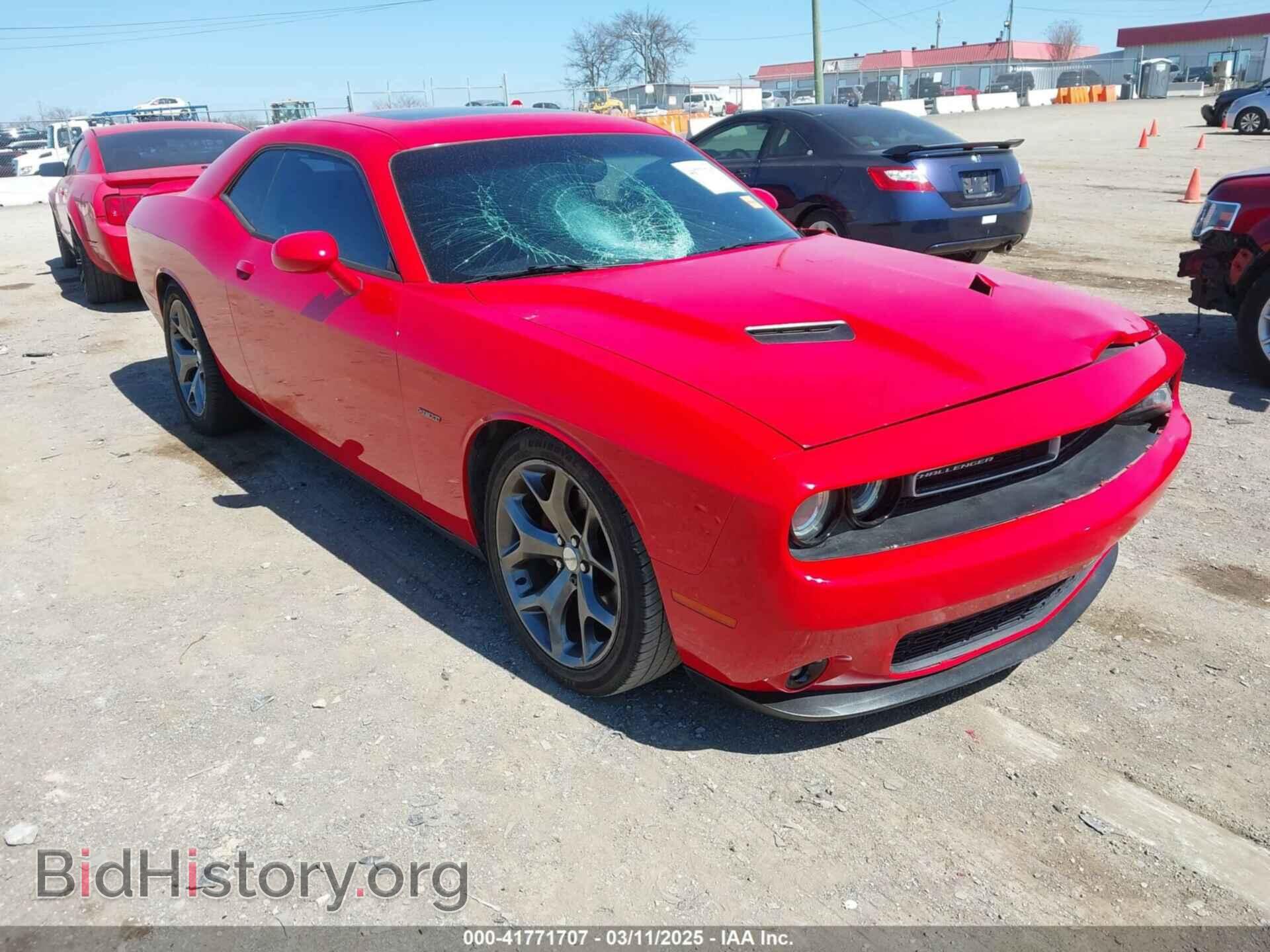 Фотография 2C3CDZAT7FH809339 - DODGE CHALLENGER 2015