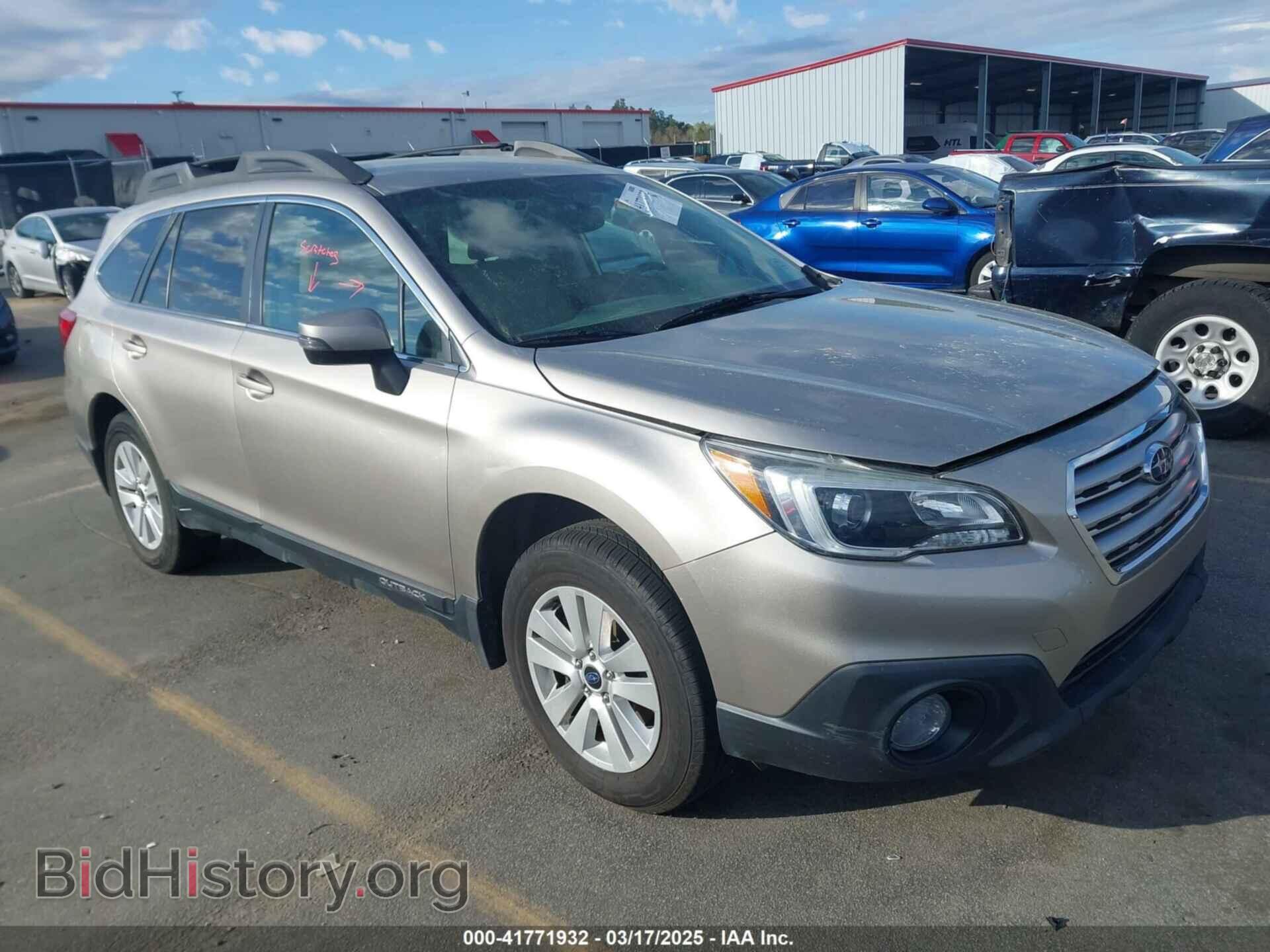 Фотография 4S4BSBFC2F3304949 - SUBARU OUTBACK 2015