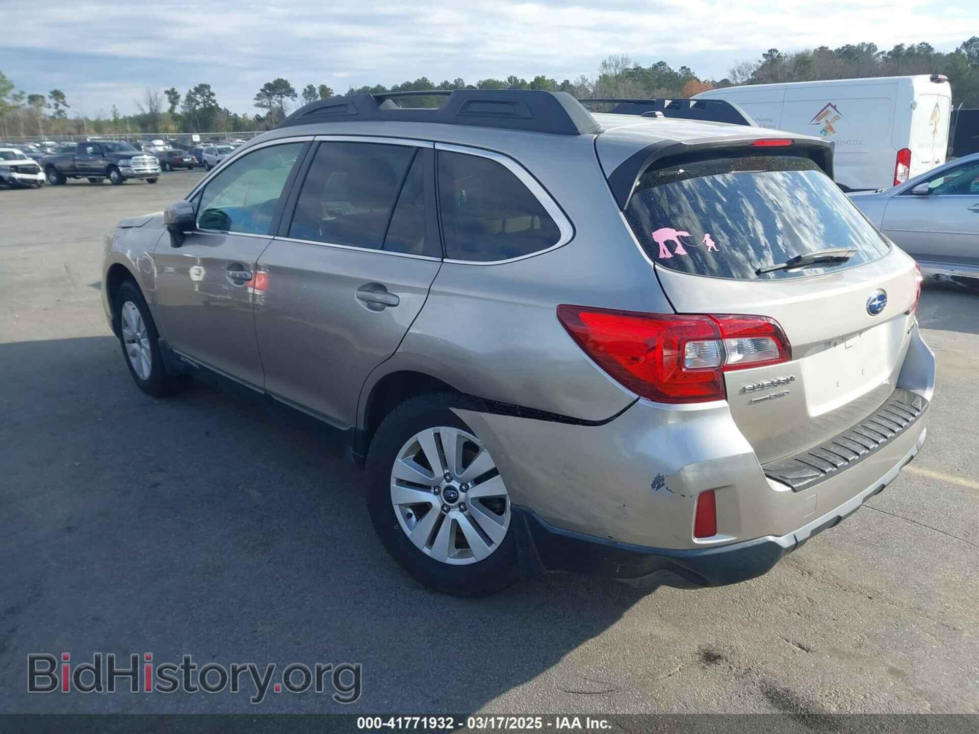 2015 SUBARU OUTBACK - VIN: 4S4BSBFC2F3304949 - Фото 3