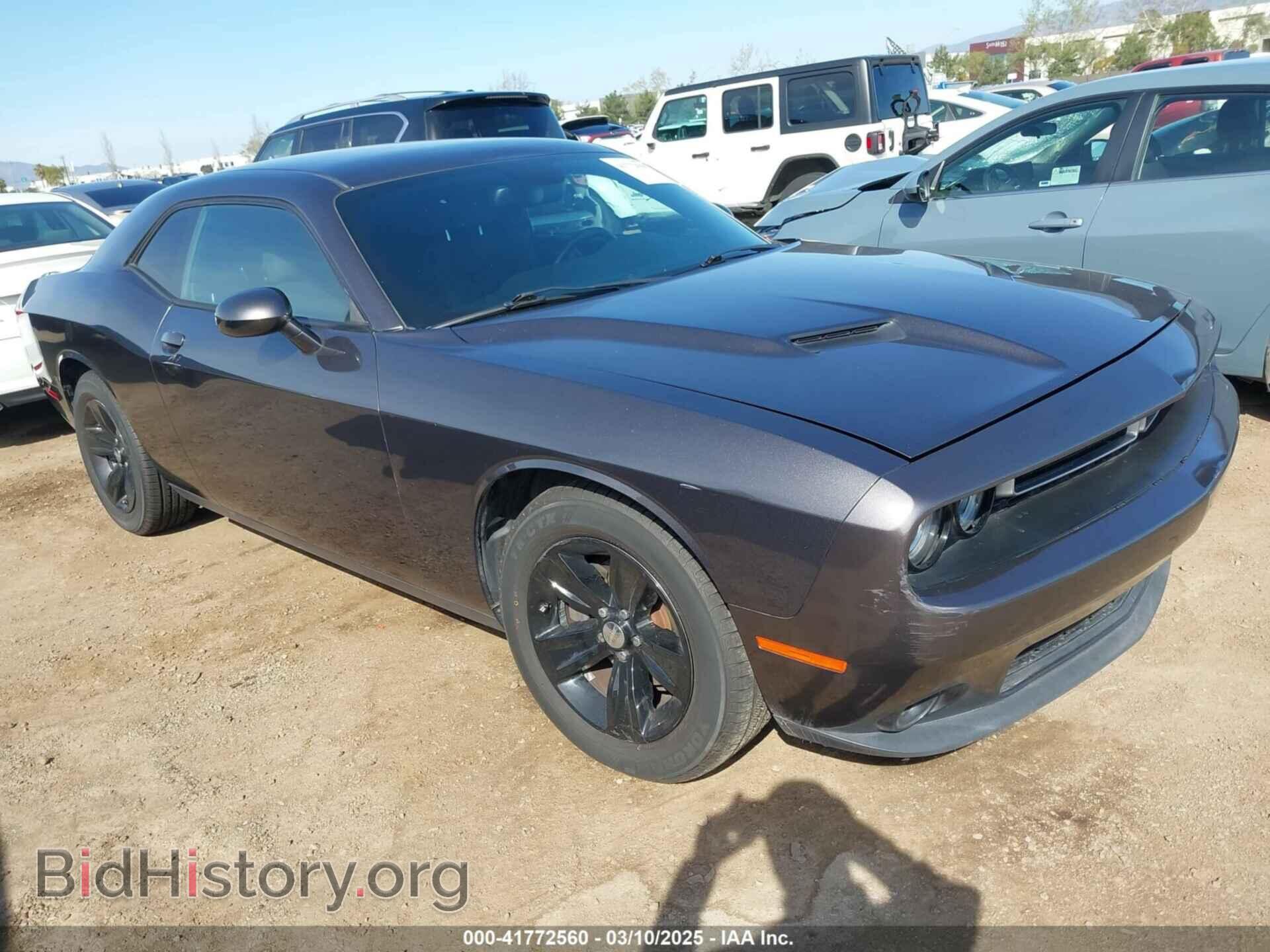 Photo 2C3CDZAG7GH213510 - DODGE CHALLENGER 2016