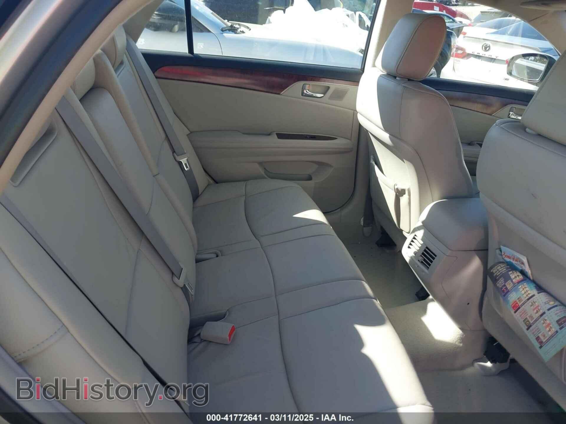2011 TOYOTA AVALON - VIN: 4T1BK3DB3BU377302 - Фото 8