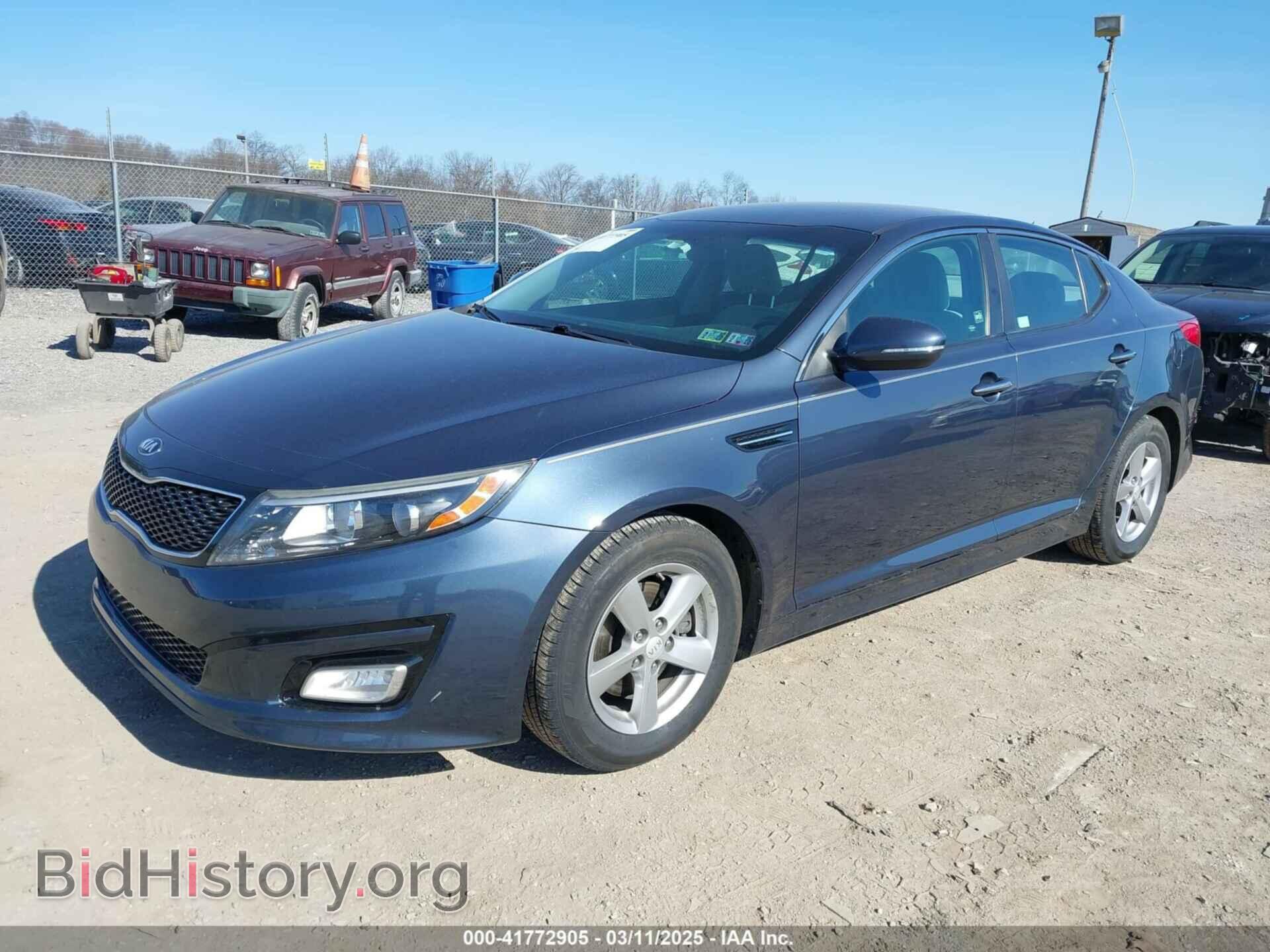 2015 KIA OPTIMA - VIN: 5XXGM4A70FG375948 - Фото 2