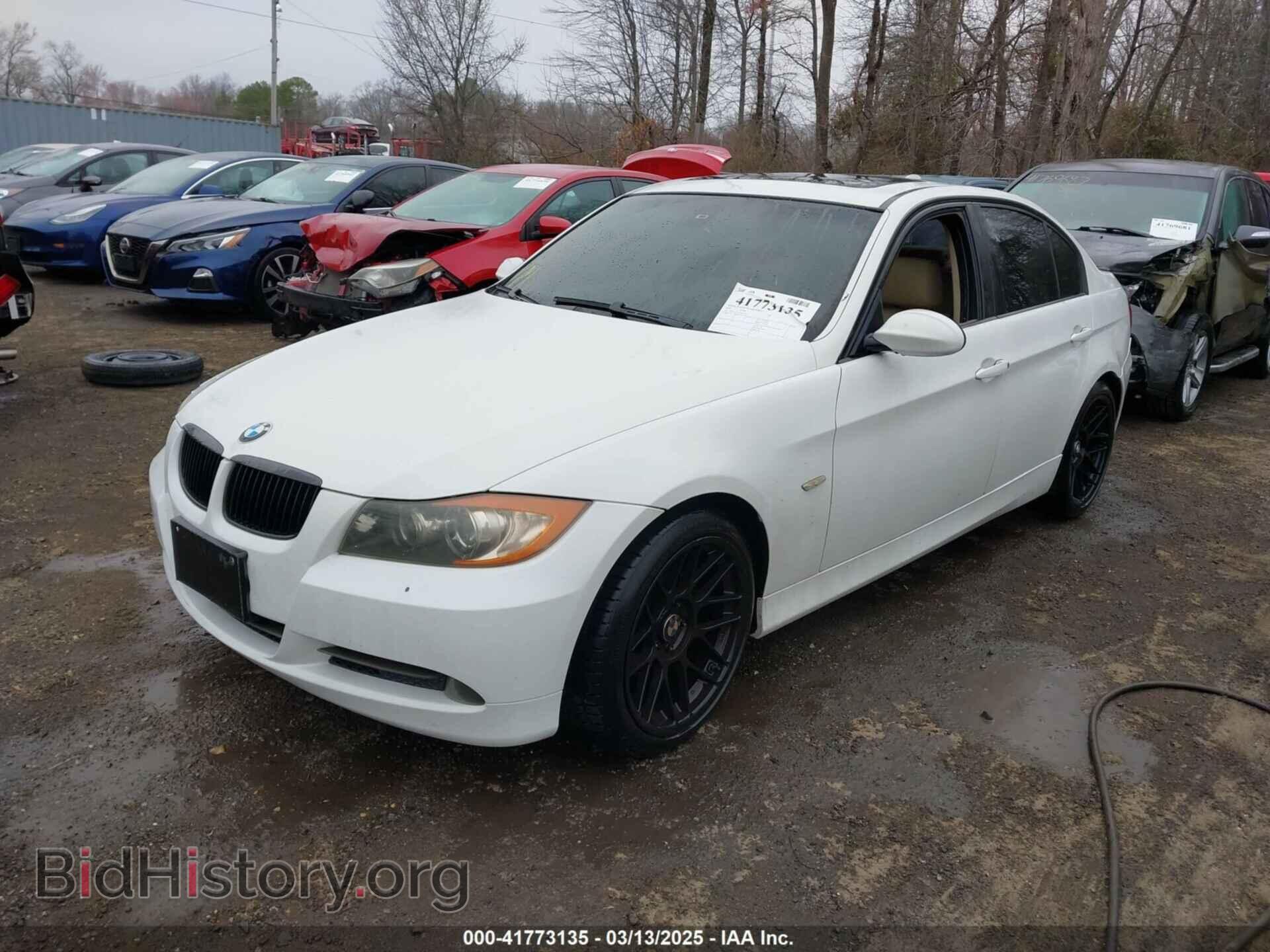 2007 BMW 328I - VIN: WBAVA335X7P141314 - Фото 2
