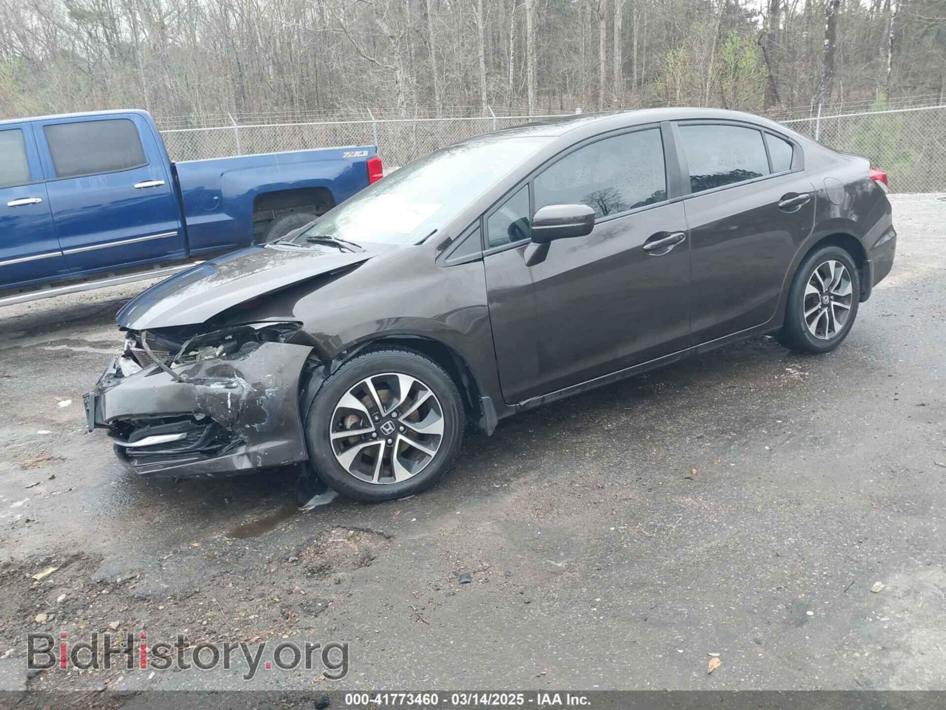 2014 HONDA CIVIC - VIN: 2HGFB2F83EH524177 - Фото 2