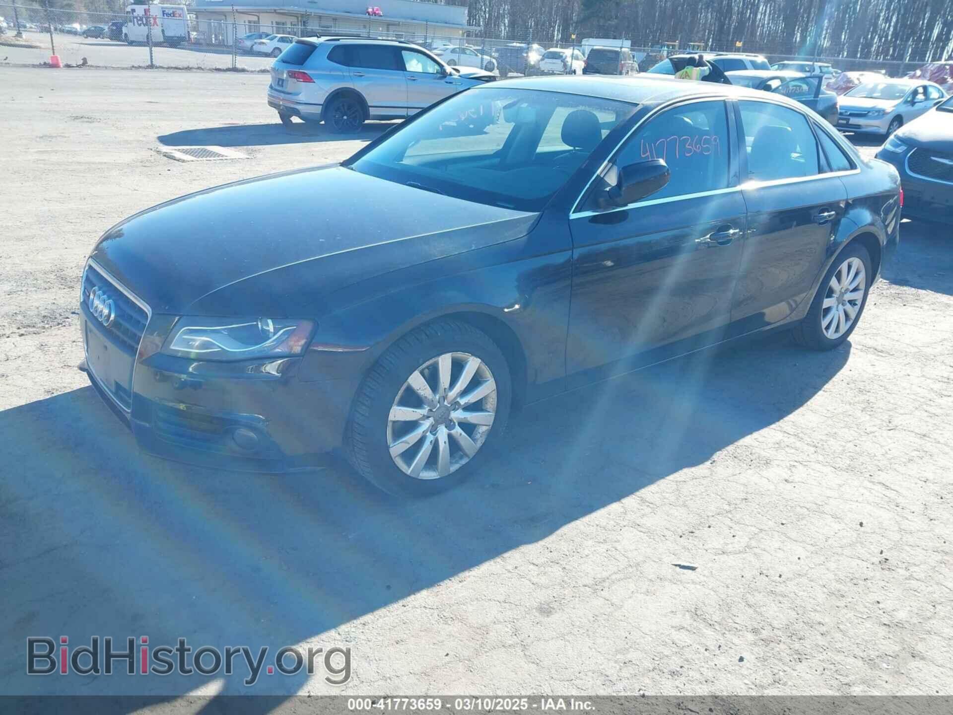 2011 AUDI A4 - VIN: WAUFFAFL1BN044298 - Photo 2