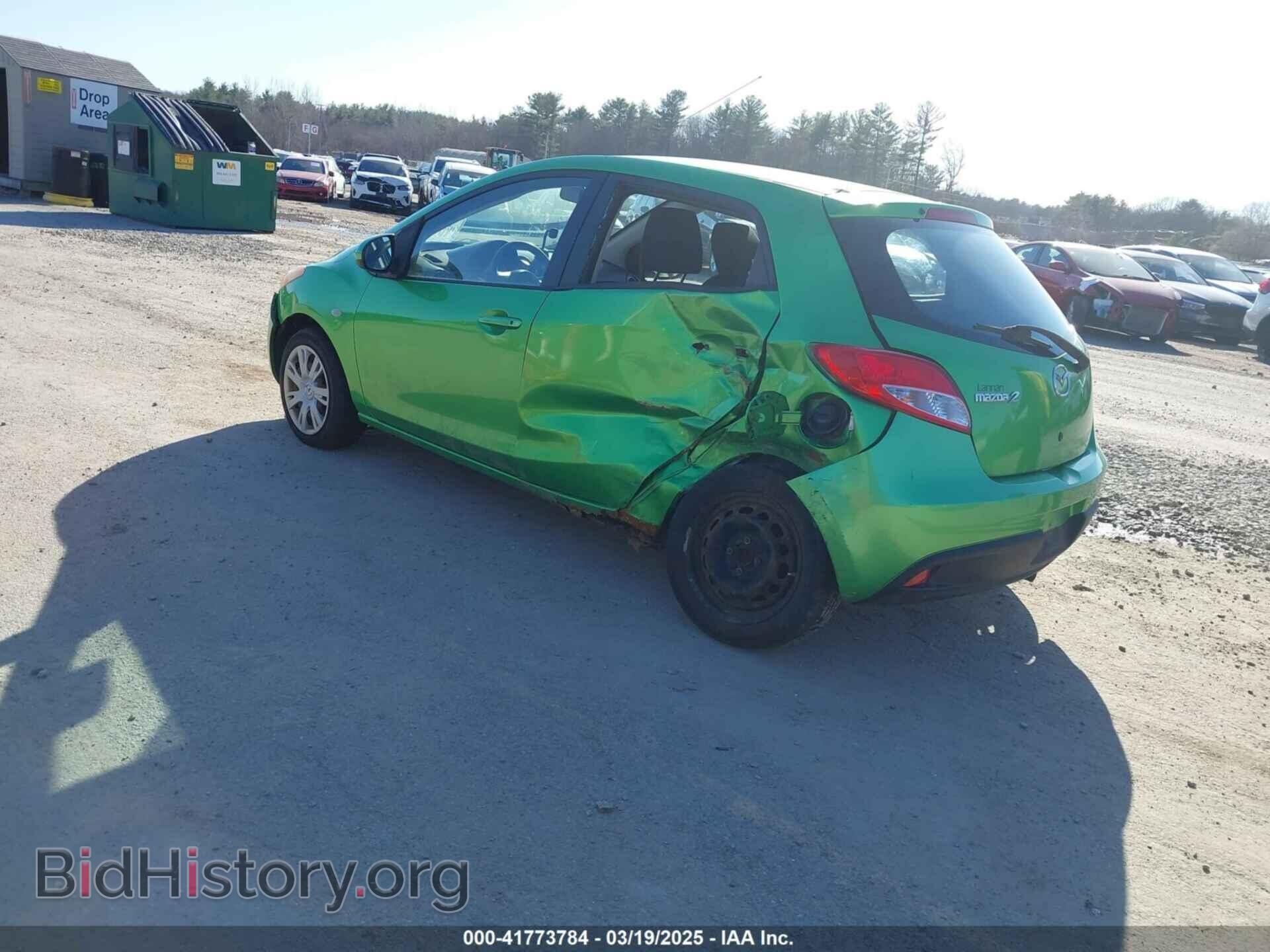 2012 MAZDA MAZDA2 - VIN: JM1DE1KZ6C0132947 - Фото 3