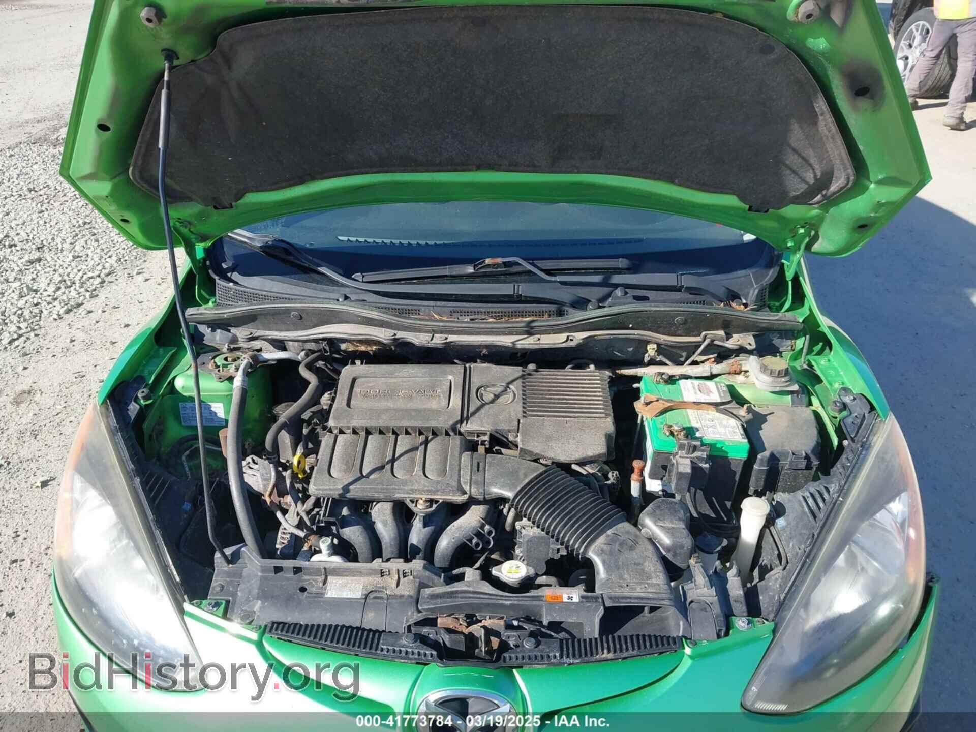 2012 MAZDA MAZDA2 - VIN: JM1DE1KZ6C0132947 - Фото 10