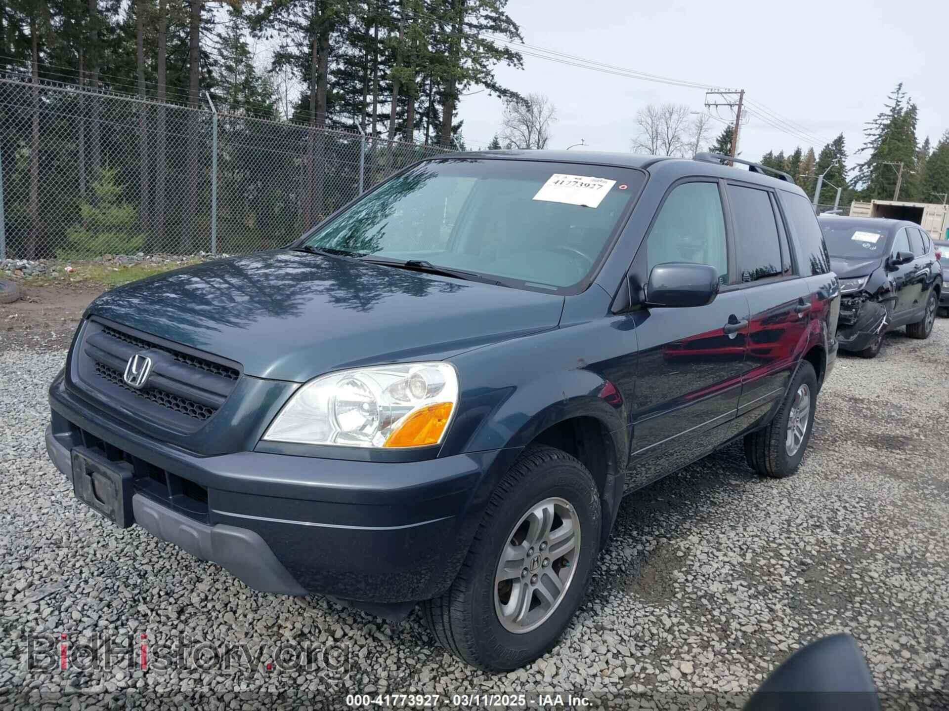 2005 HONDA PILOT - VIN: 2HKYF18455H563411 - Фото 2