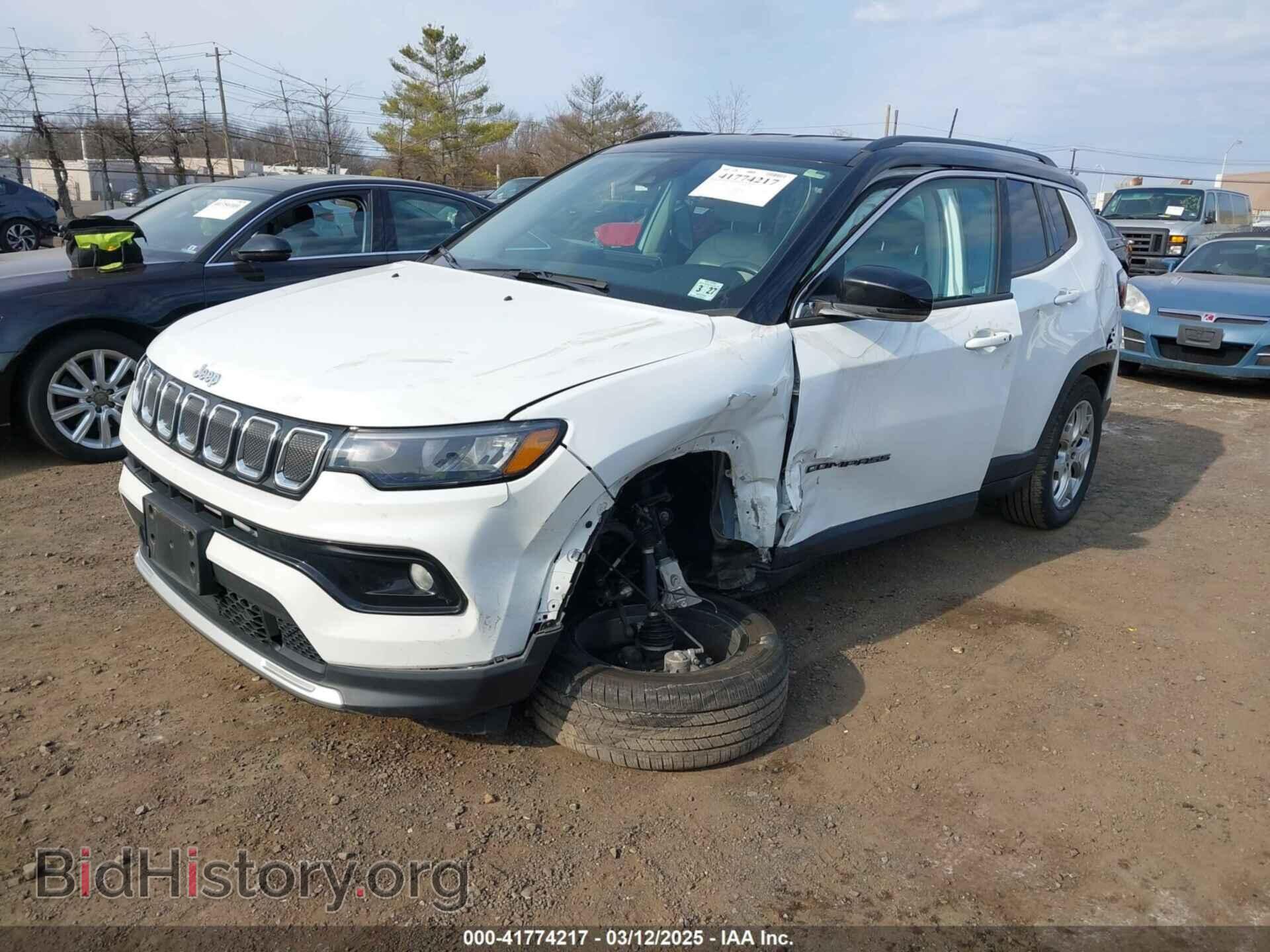 2022 JEEP COMPASS - VIN: 3C4NJDCB9NT130392 - Фото 2