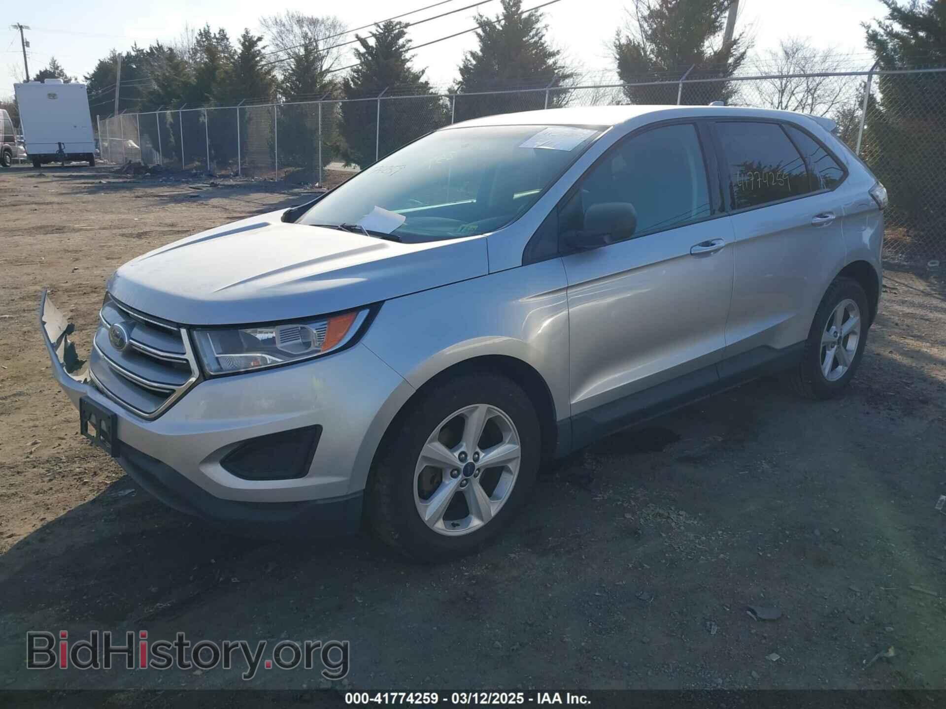 2015 FORD EDGE - VIN: 2FMTK3G89FBC01757 - Фото 2