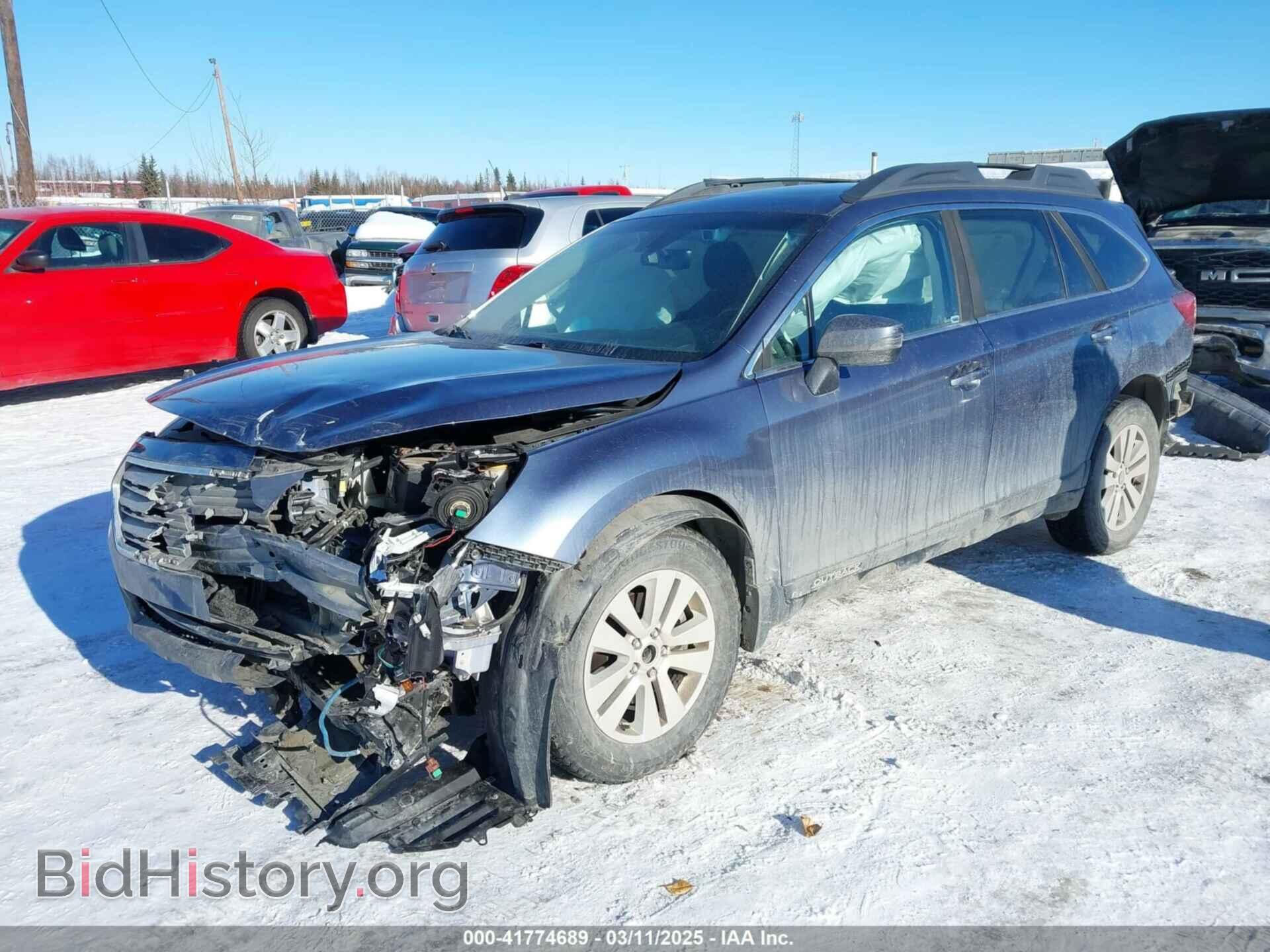 2017 SUBARU OUTBACK - VIN: 4S4BSAHC6H3365103 - Фото 2
