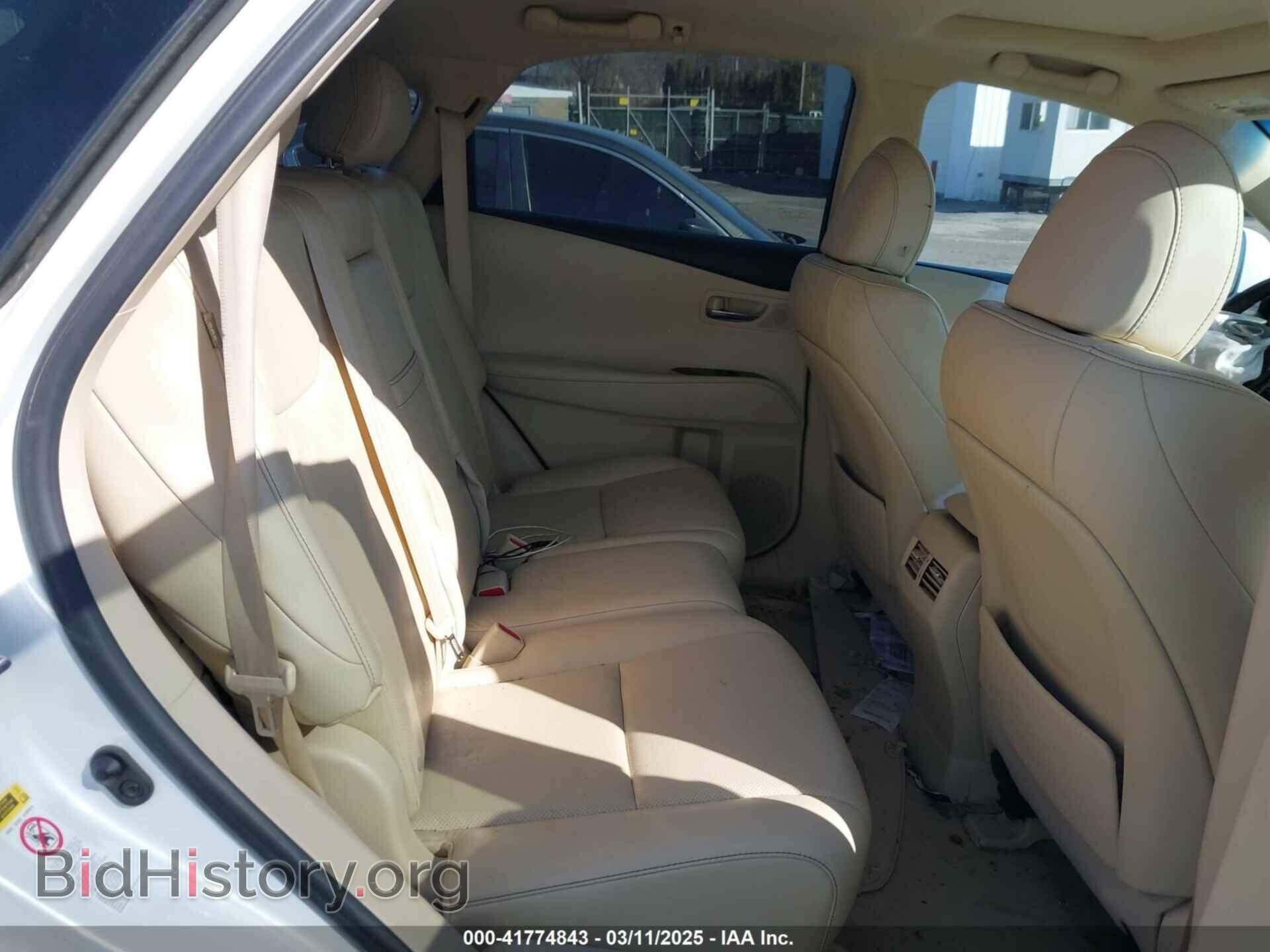 2015 LEXUS RX 350 - VIN: 2T2BK1BA5FC306023 - Фото 8