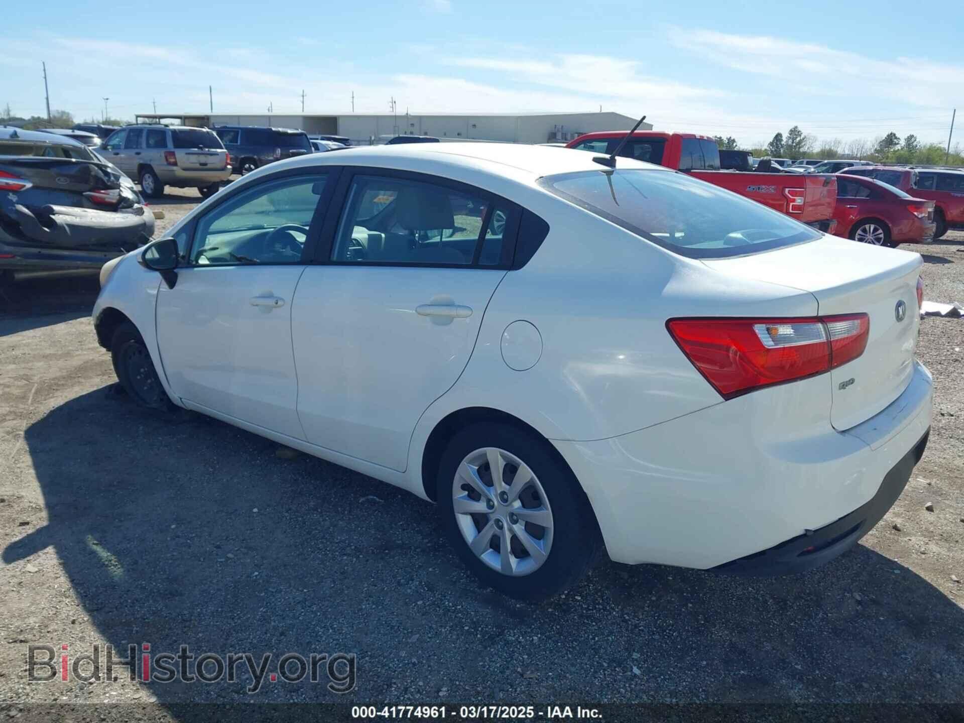 2014 KIA RIO - VIN: KNADM4A30E6417917 - Фото 3