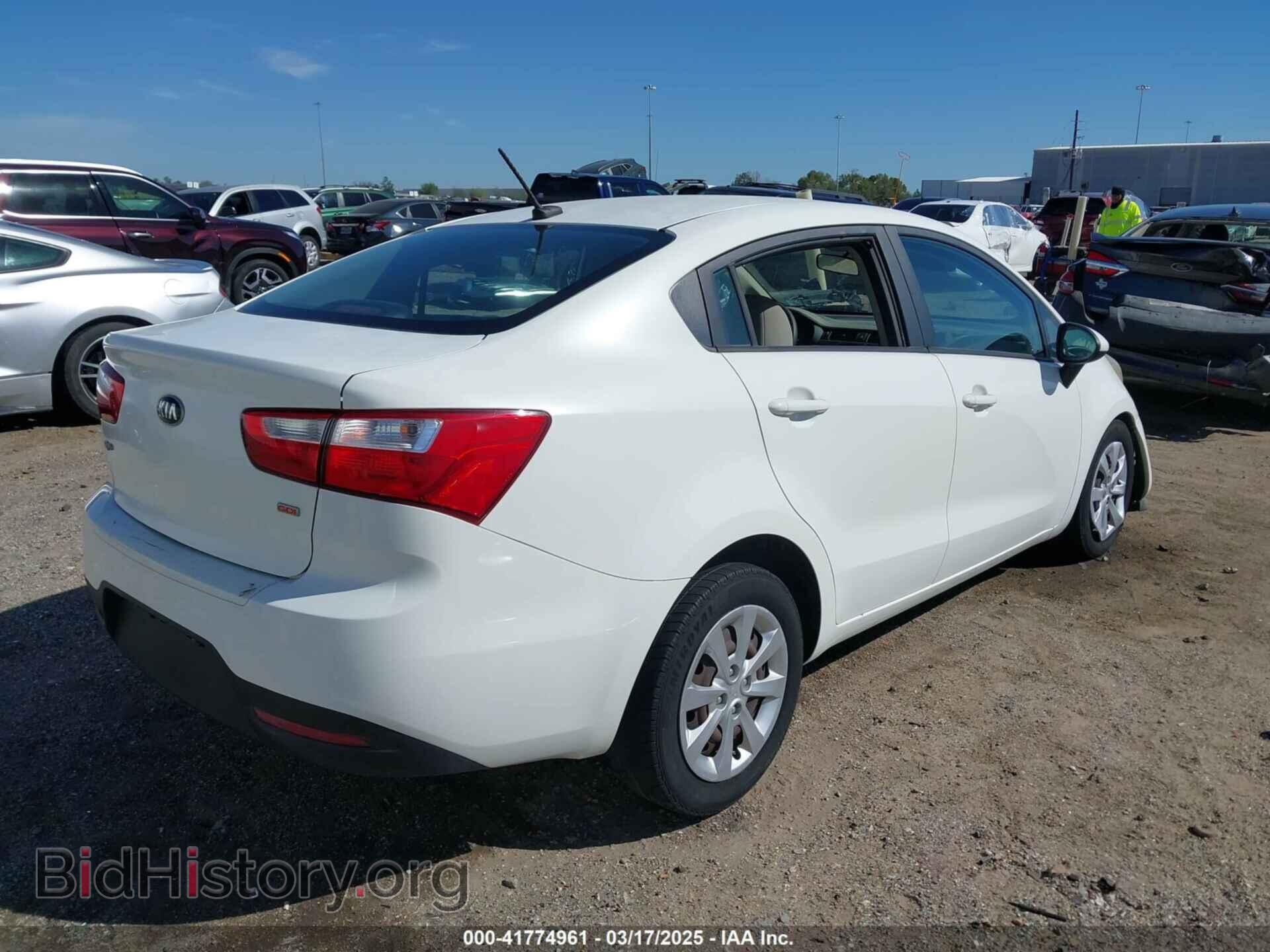 2014 KIA RIO - VIN: KNADM4A30E6417917 - Фото 4