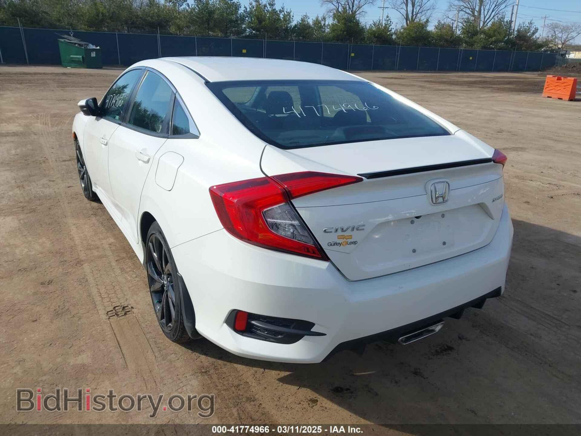 2019 HONDA CIVIC - VIN: 2HGFC2F83KH506318 - Фото 3