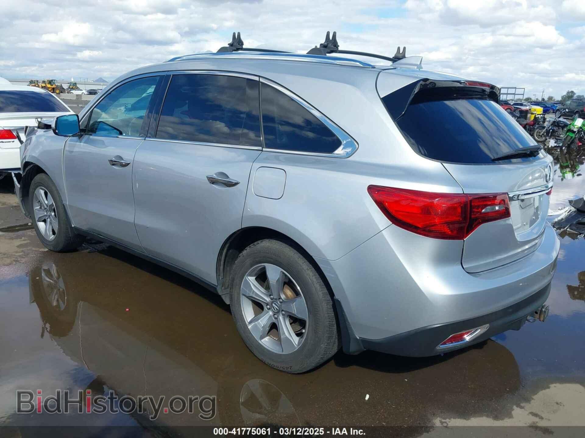 2014 ACURA MDX - VIN: 5FRYD4H23EB019945 - Фото 3