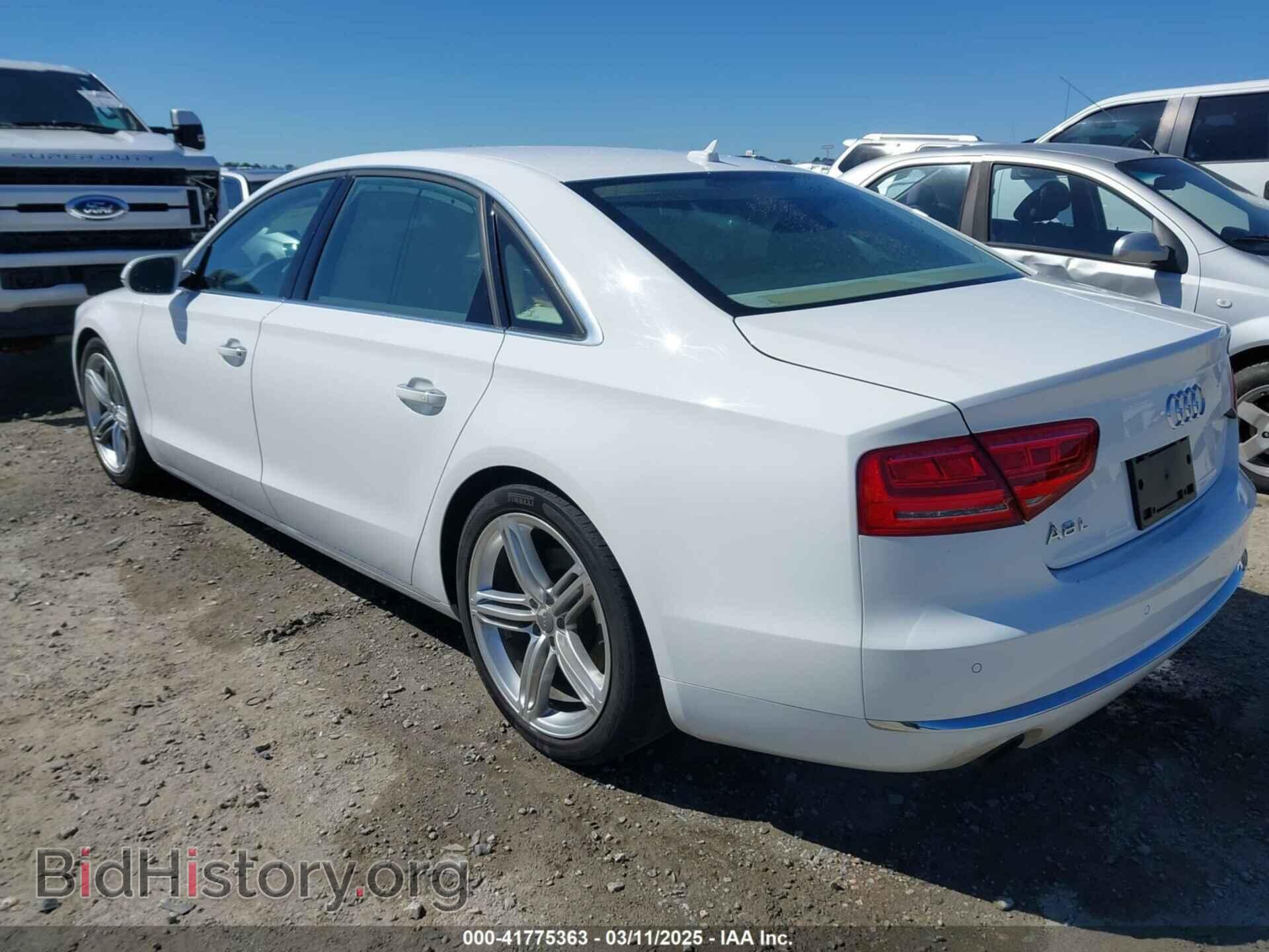 2013 AUDI A8 L - VIN: WAURGAFD8DN033742 - Фото 3
