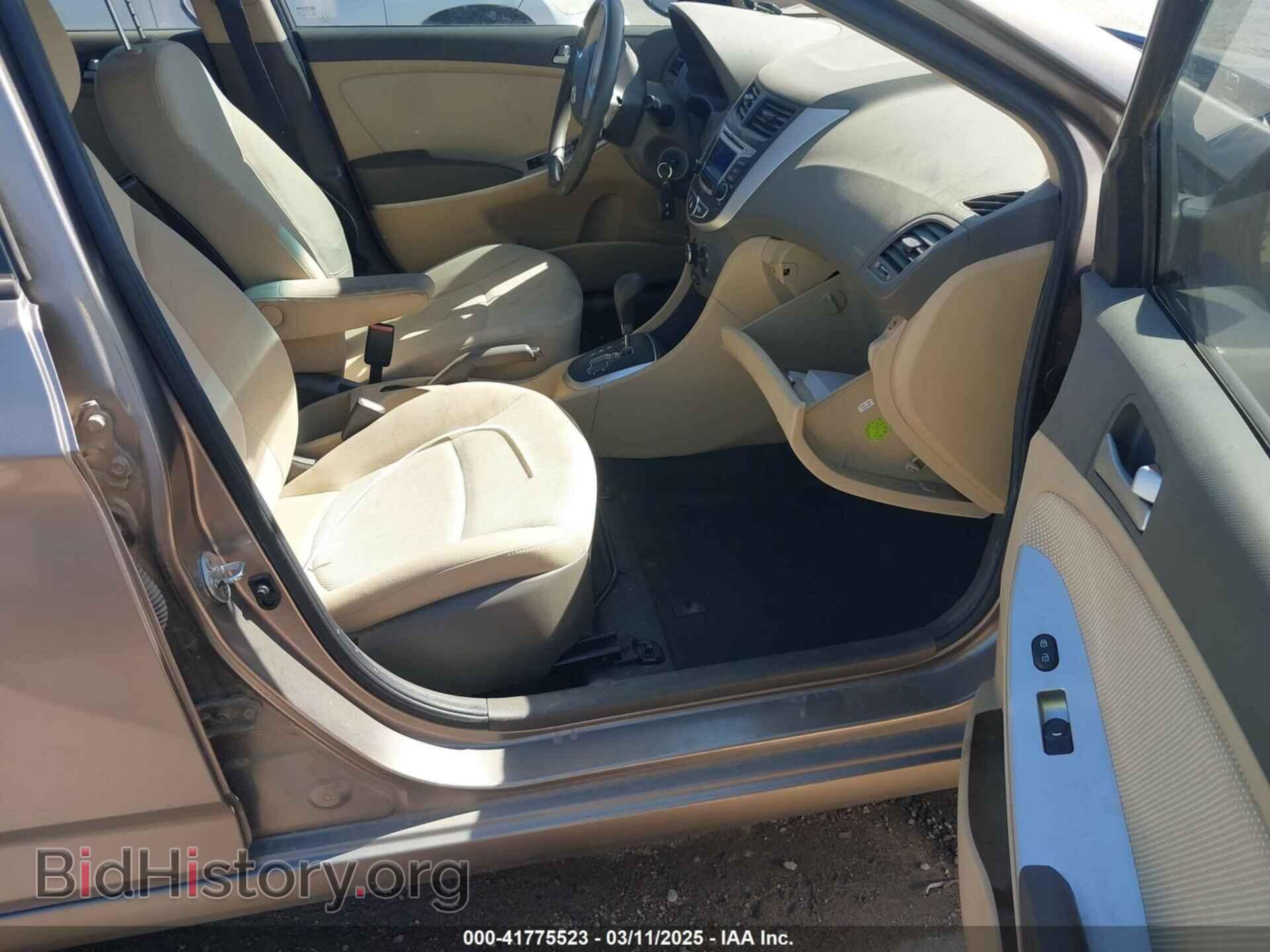 2014 HYUNDAI ACCENT - VIN: KMHCT4AE7EU615808 - Фото 5