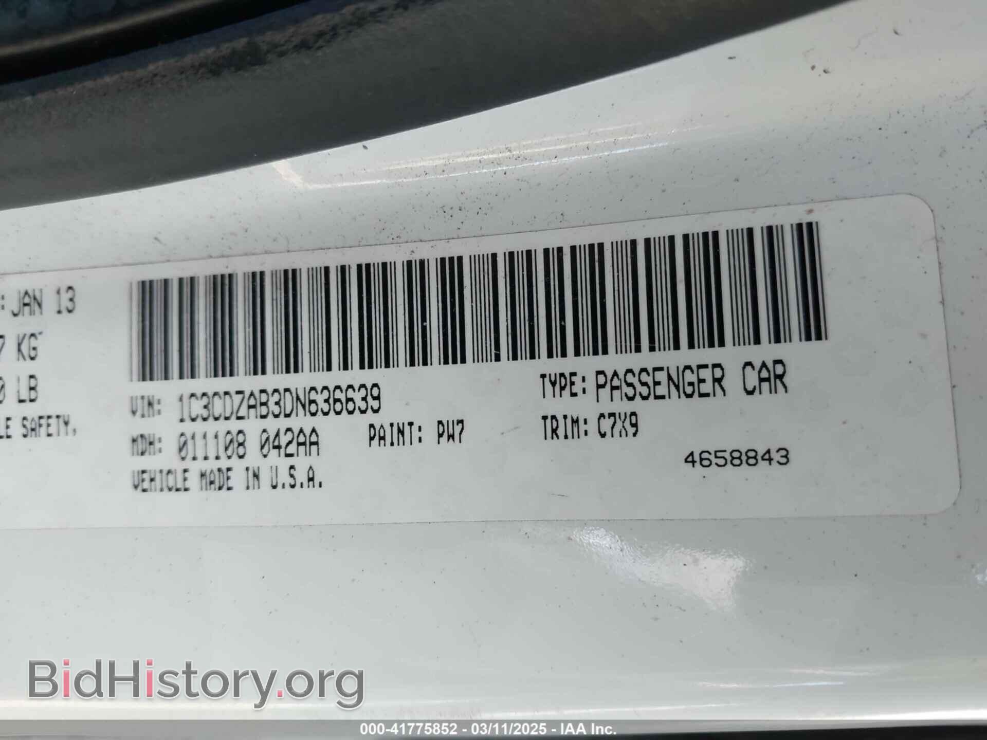 2013 DODGE AVENGER - VIN: 1C3CDZAB3DN636639 - Photo 9
