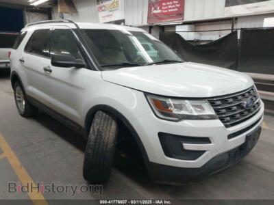 2017 Ford EXPLORER, белый — VIN 1FM5K8B89HGD25360, IAAI