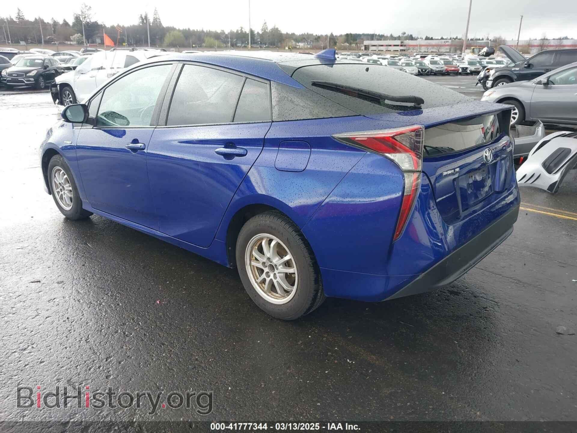 2016 TOYOTA PRIUS - VIN: JTDKBRFUXG3514948 - Фото 3