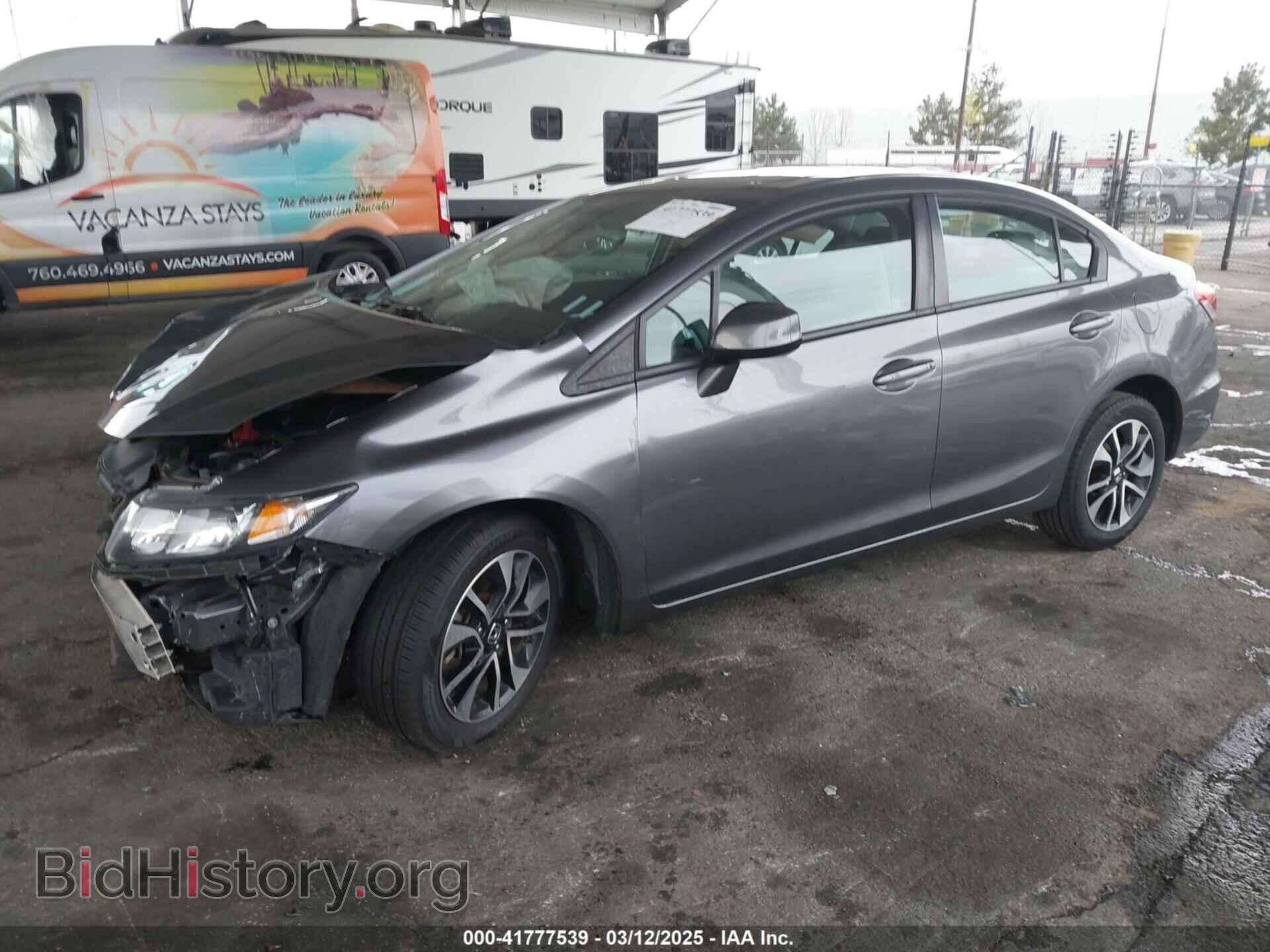 2013 HONDA CIVIC - VIN: 19XFB2F87DE277240 - Фото 2