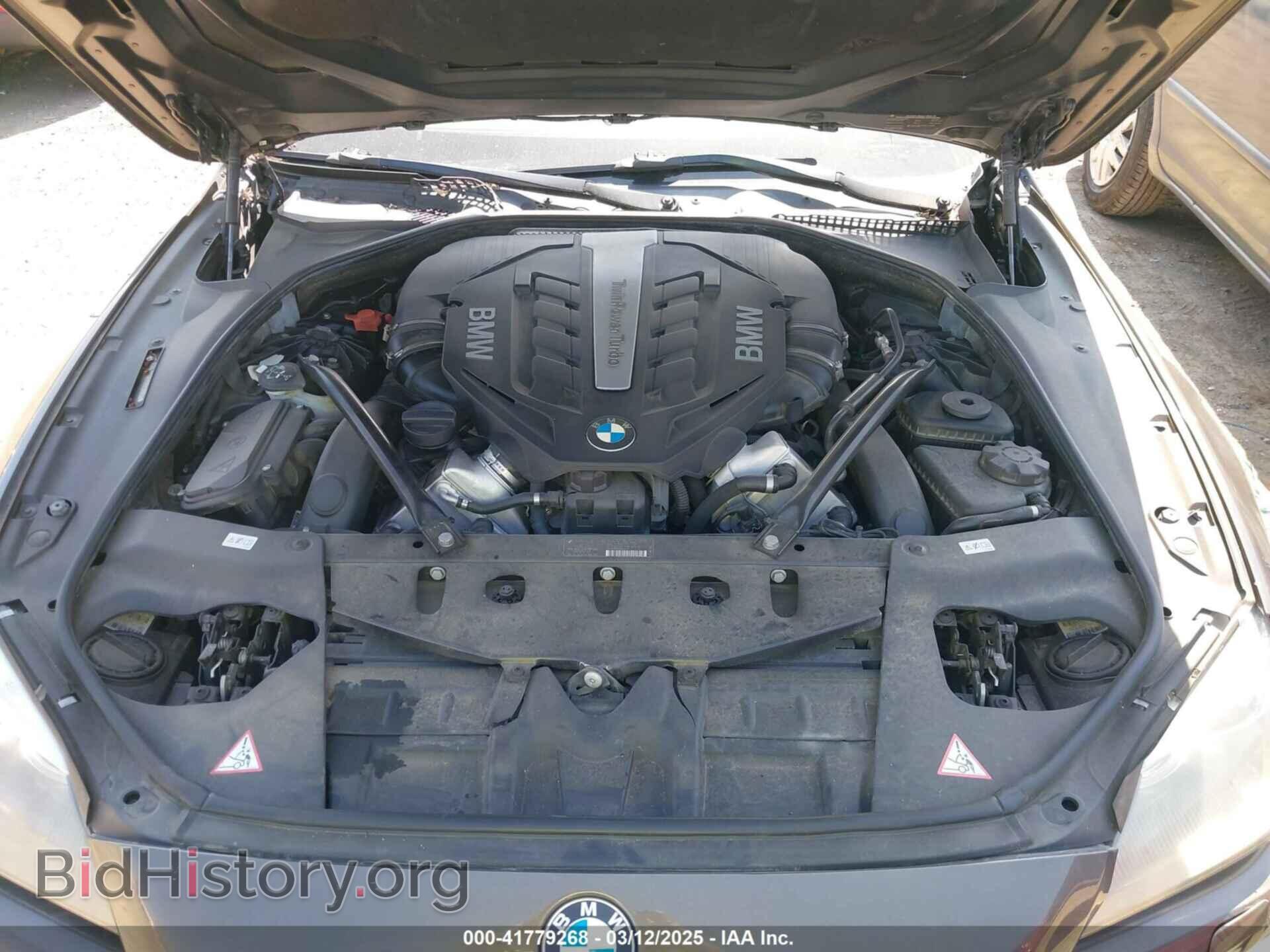 2012 BMW 650I - VIN: WBALX3C57CC528832 - Фото 9