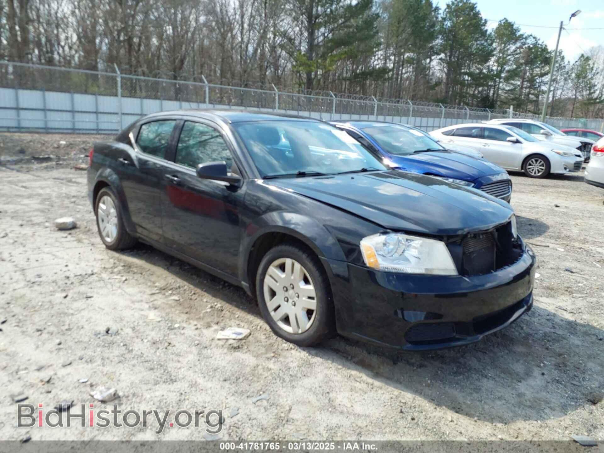 Photo 1C3CDZAB1CN132508 - DODGE AVENGER 2012