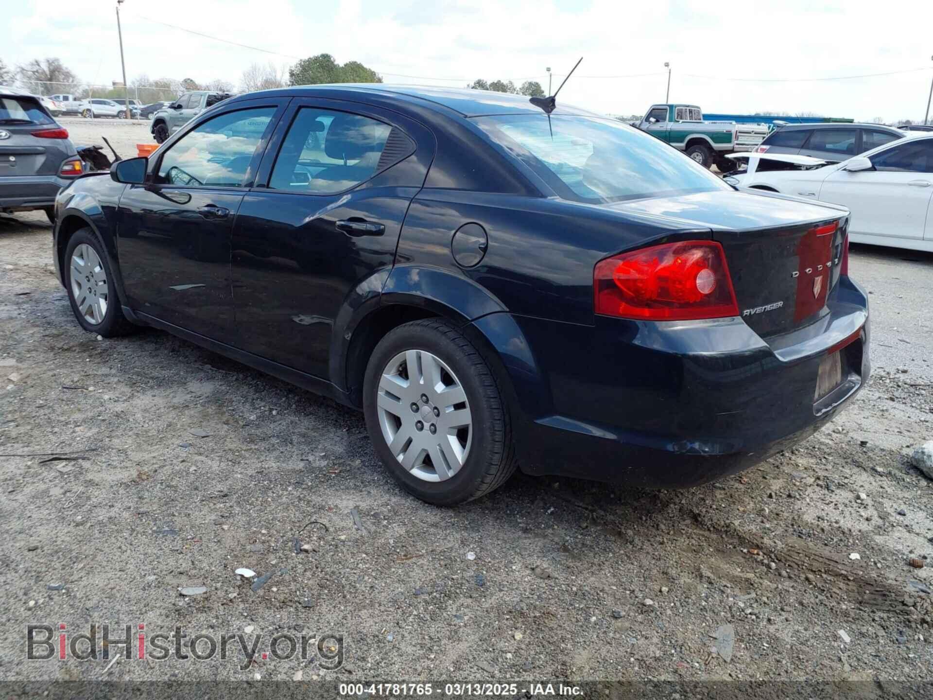 2012 DODGE AVENGER - VIN: 1C3CDZAB1CN132508 - Фото 3
