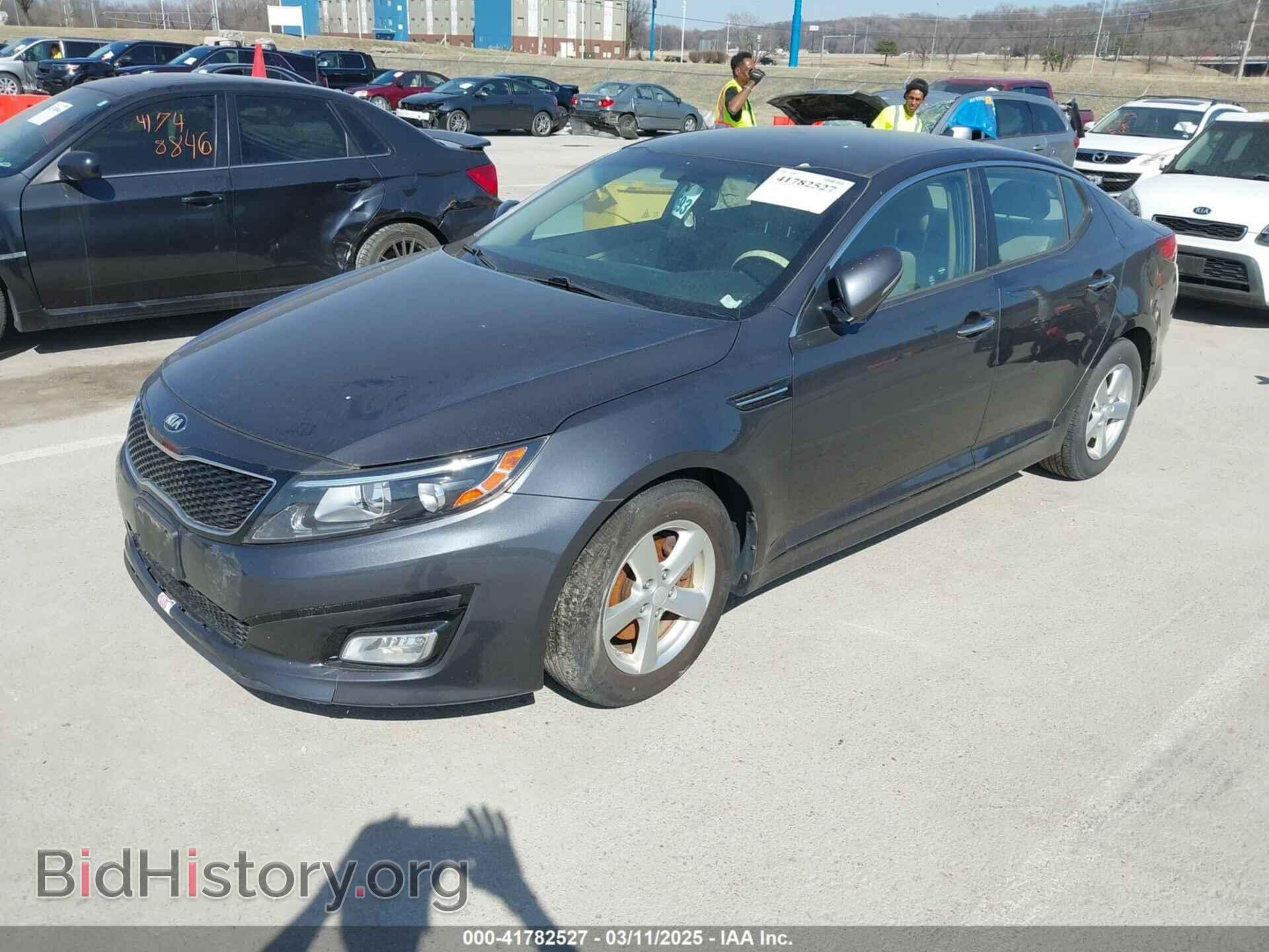 2015 KIA OPTIMA - VIN: KNAGM4A7XF5636312 - Фото 2