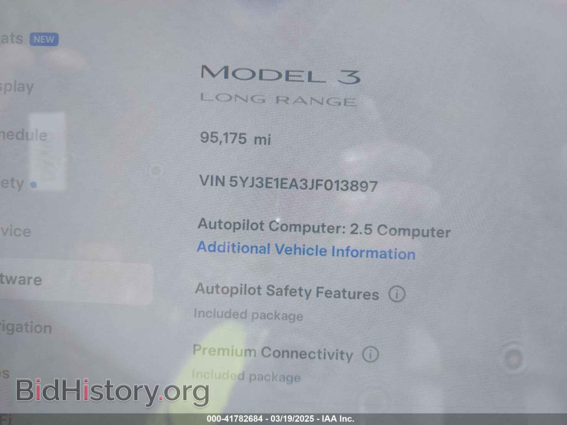 2018 TESLA MODEL 3 - VIN: 5YJ3E1EA3JF013897 - Photo 7