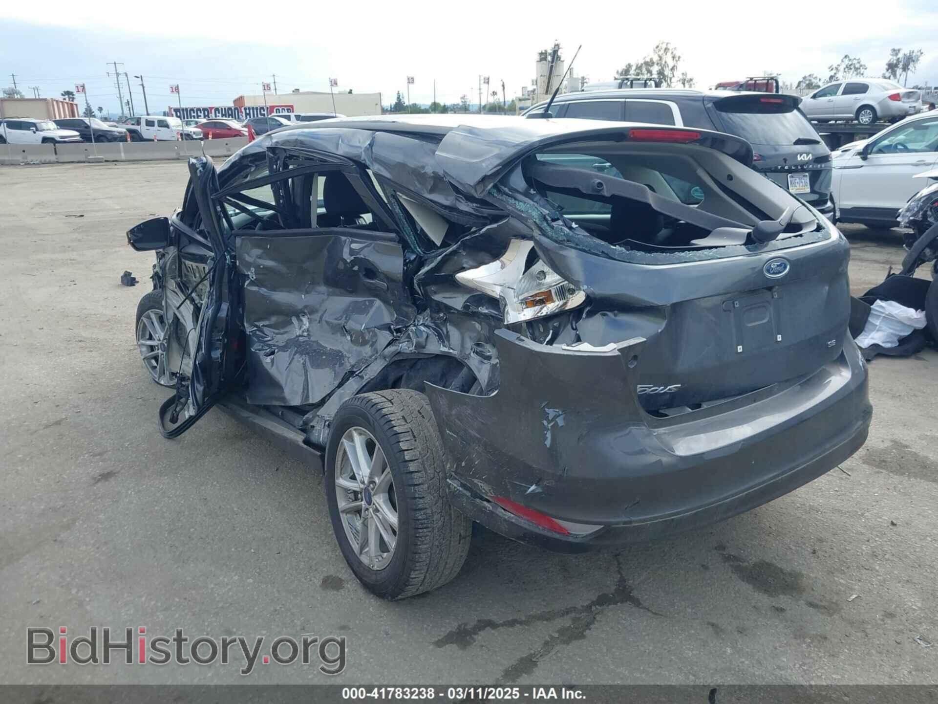 2017 FORD FOCUS - VIN: 1FADP3K29HL277209 - Фото 3