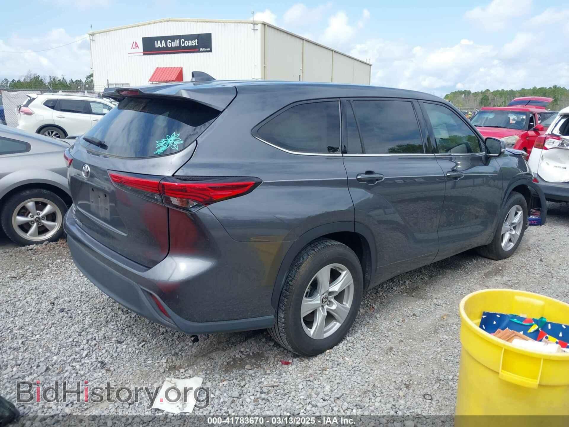 2020 TOYOTA HIGHLANDER - VIN: 5TDCZRAH2LS512145 - Фото 4