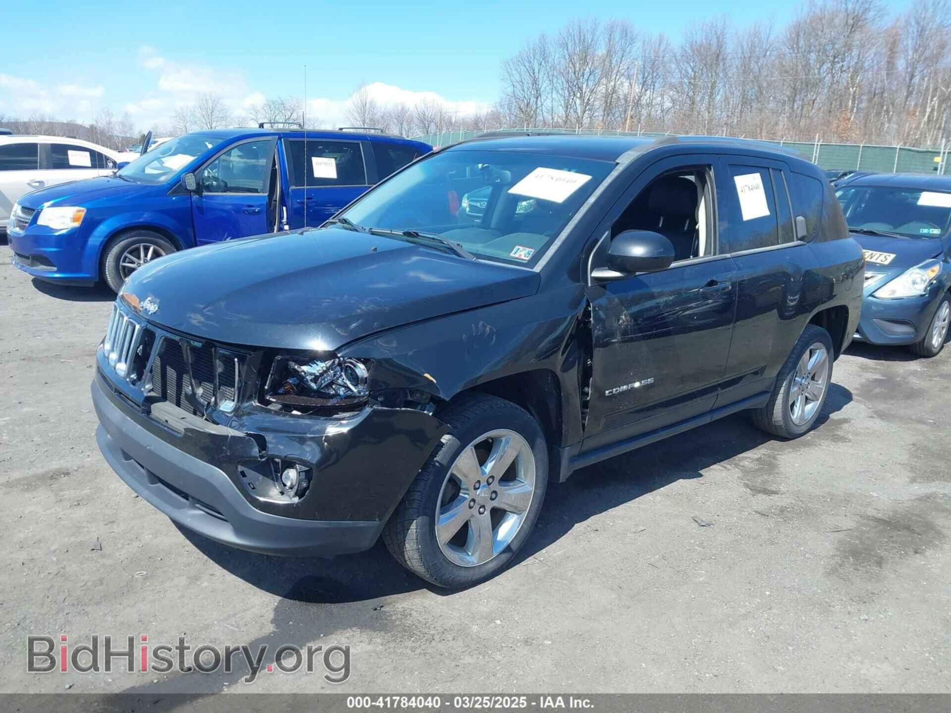 2014 JEEP COMPASS - VIN: 1C4NJDCBXED706173 - Фото 2