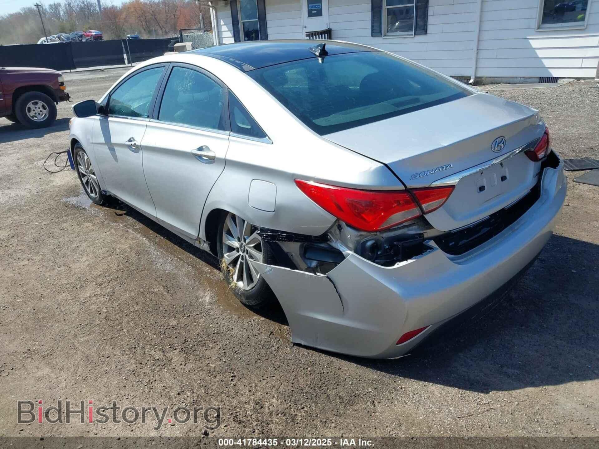 2014 HYUNDAI SONATA - VIN: 5NPEC4AC2EH854480 - Фото 3