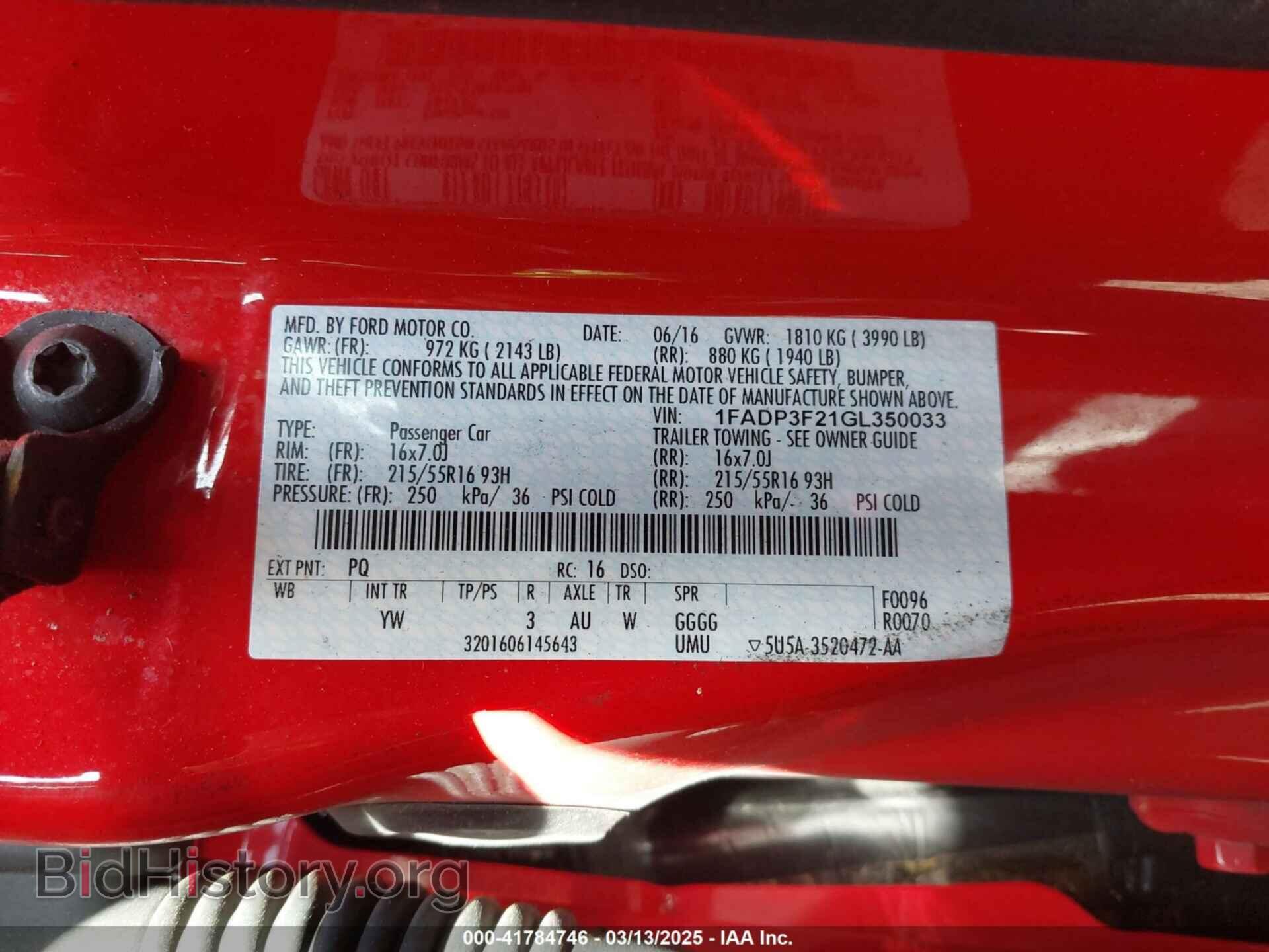 2016 FORD FOCUS - VIN: 1FADP3F21GL350033 - Photo 9