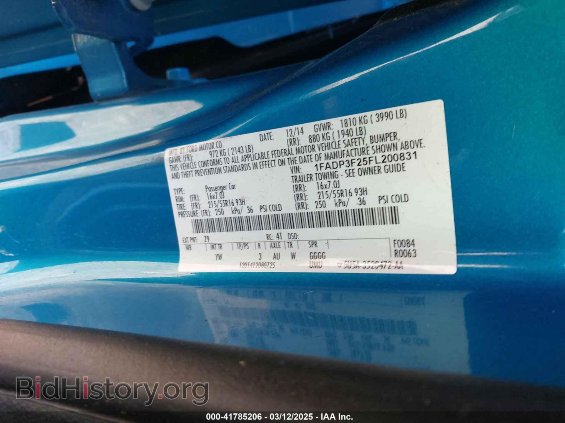 2015 FORD FOCUS - VIN: 1FADP3F25FL200831 - Photo 9