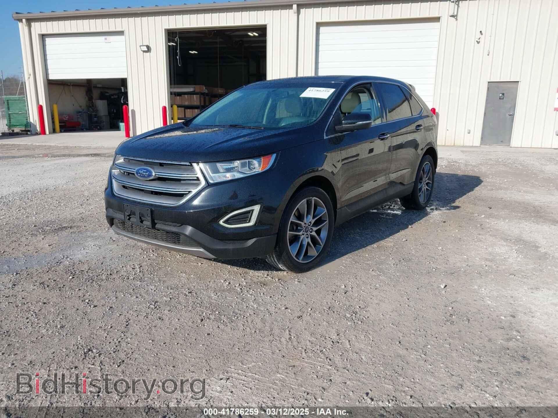 2015 FORD EDGE - VIN: 2FMTK4K96FBB84518 - Фото 2