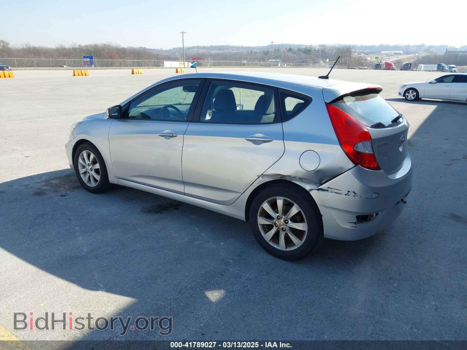 2012 HYUNDAI ACCENT - VIN: KMHCU5AE0CU021092 - Фото 3