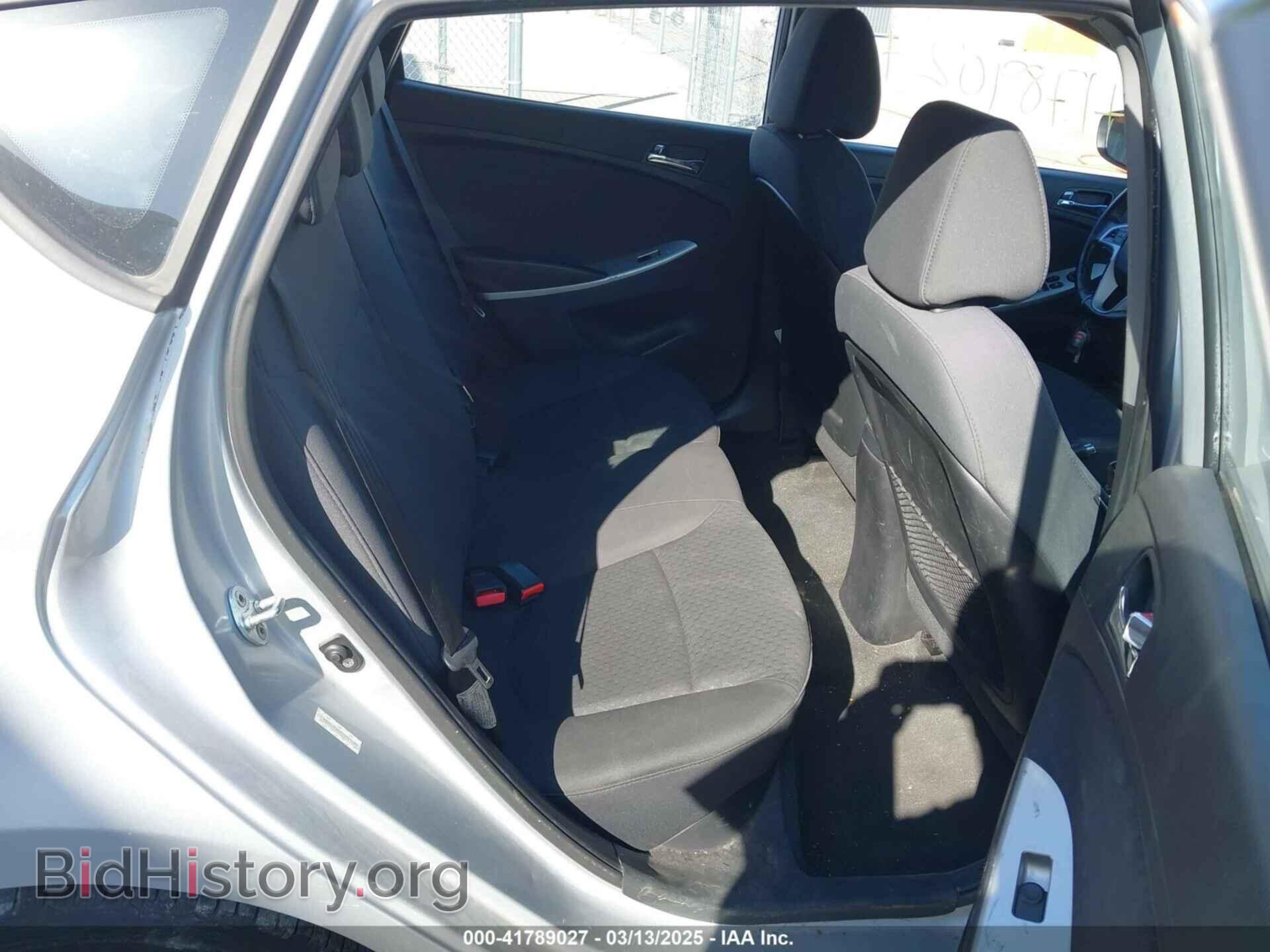 2012 HYUNDAI ACCENT - VIN: KMHCU5AE0CU021092 - Фото 8