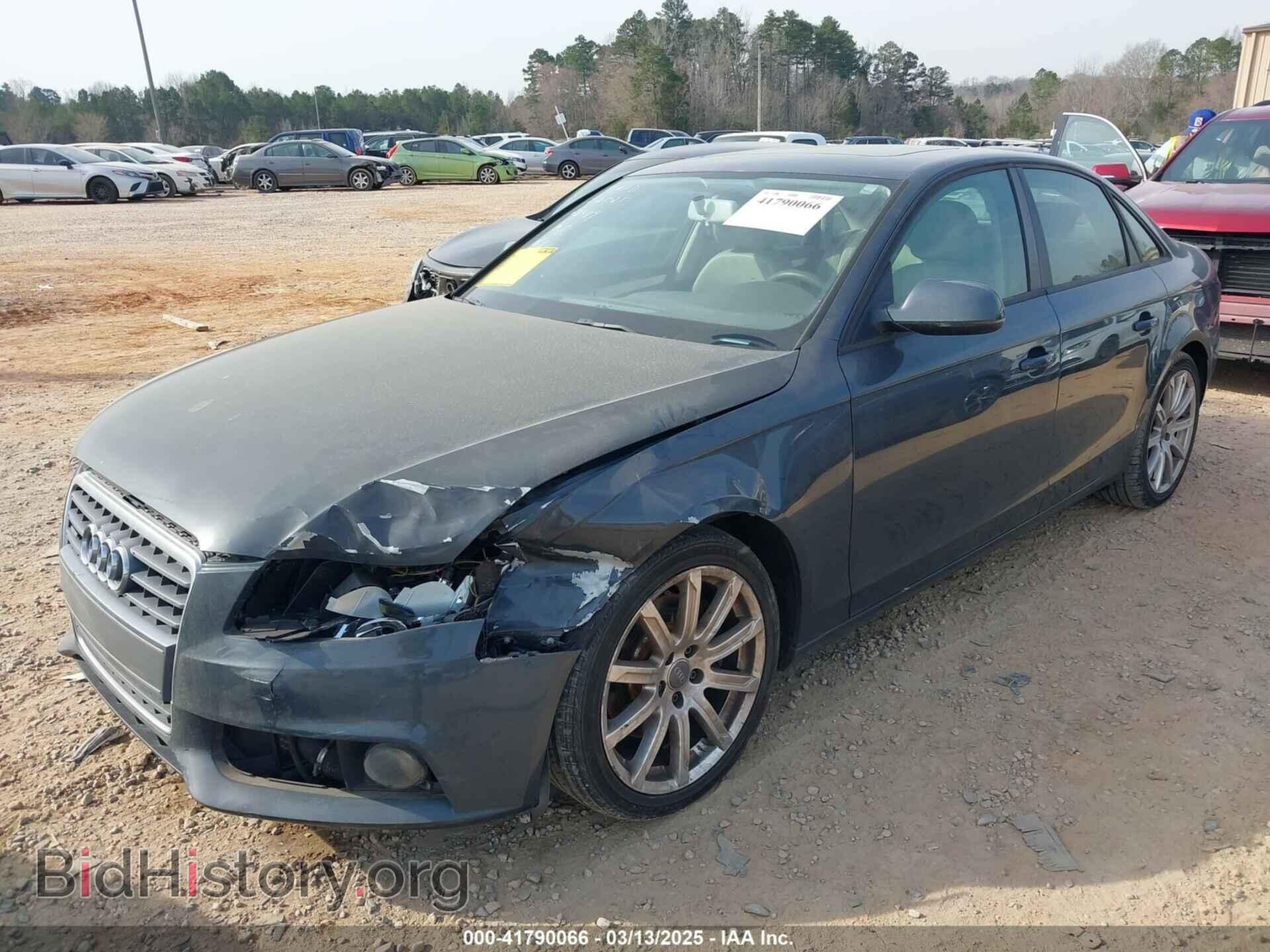 2010 AUDI A4 - VIN: WAUBFAFL2AN042489 - Фото 2