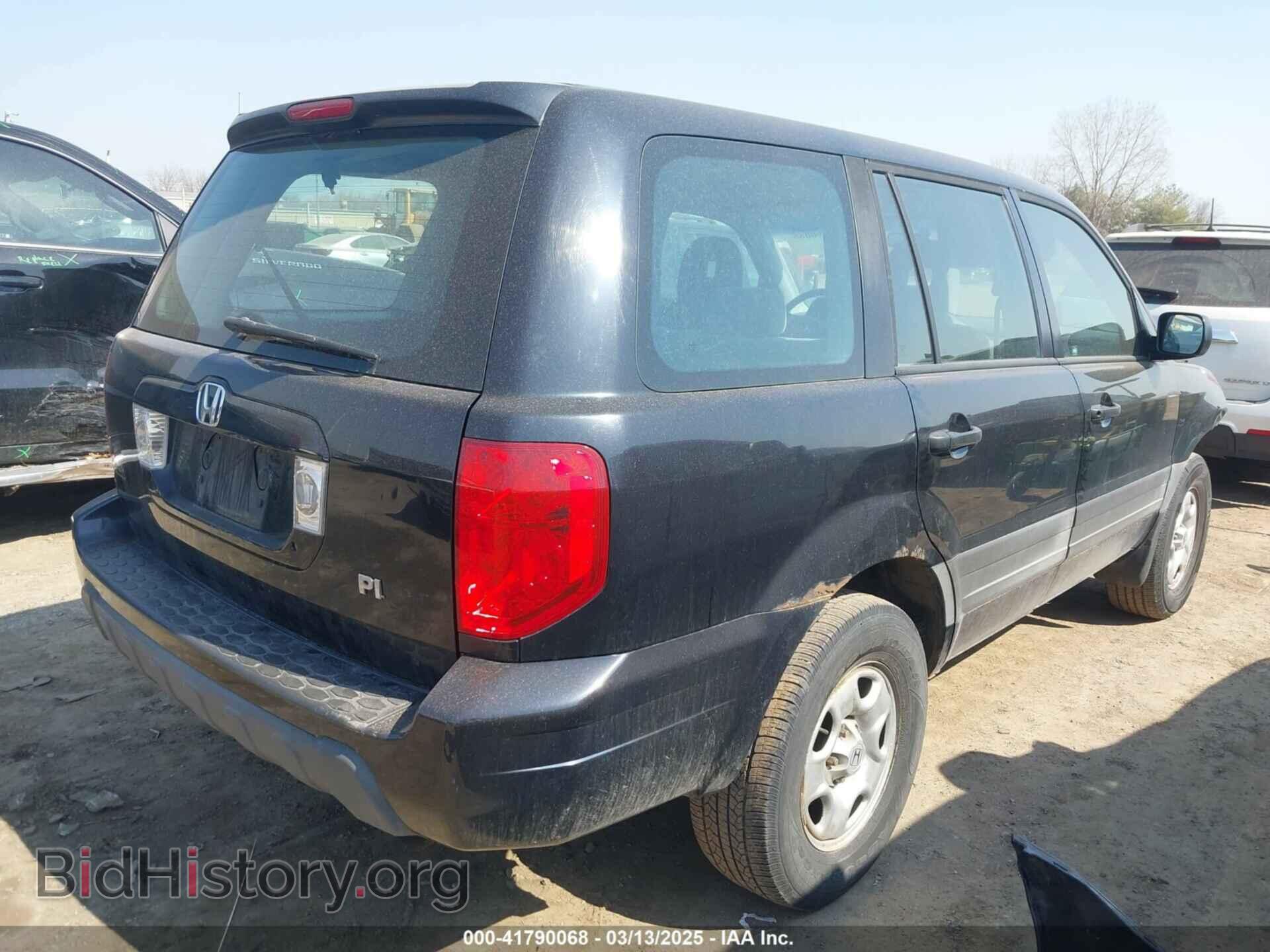 2005 HONDA PILOT - VIN: 2HKYF18135H540778 - Фото 4