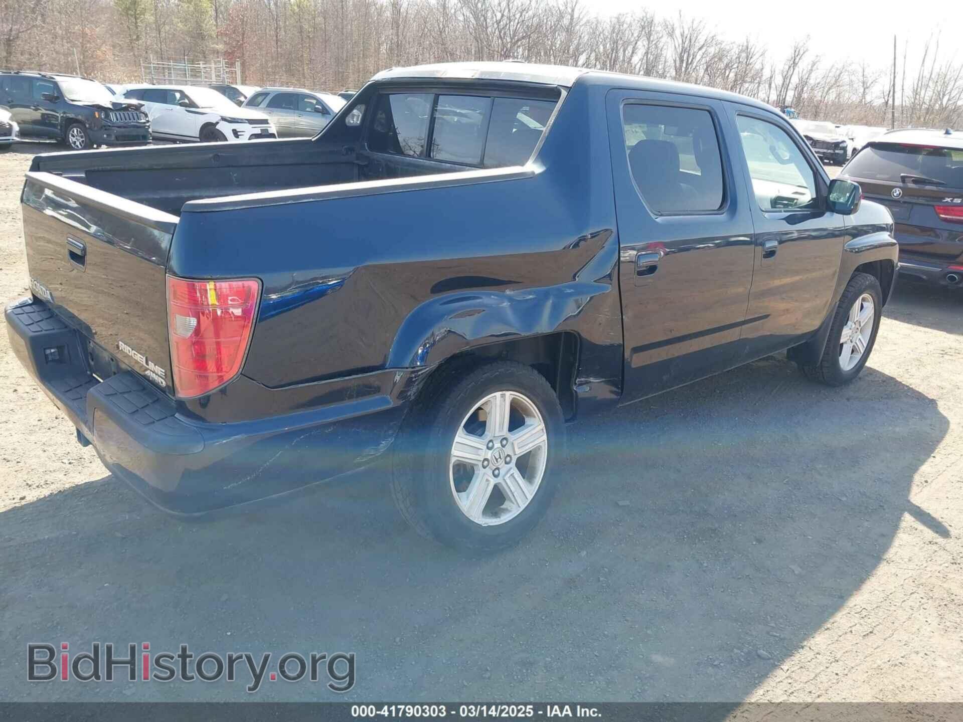2011 HONDA RIDGELINE - VIN: 5FPYK1F51BB011686 - Фото 4
