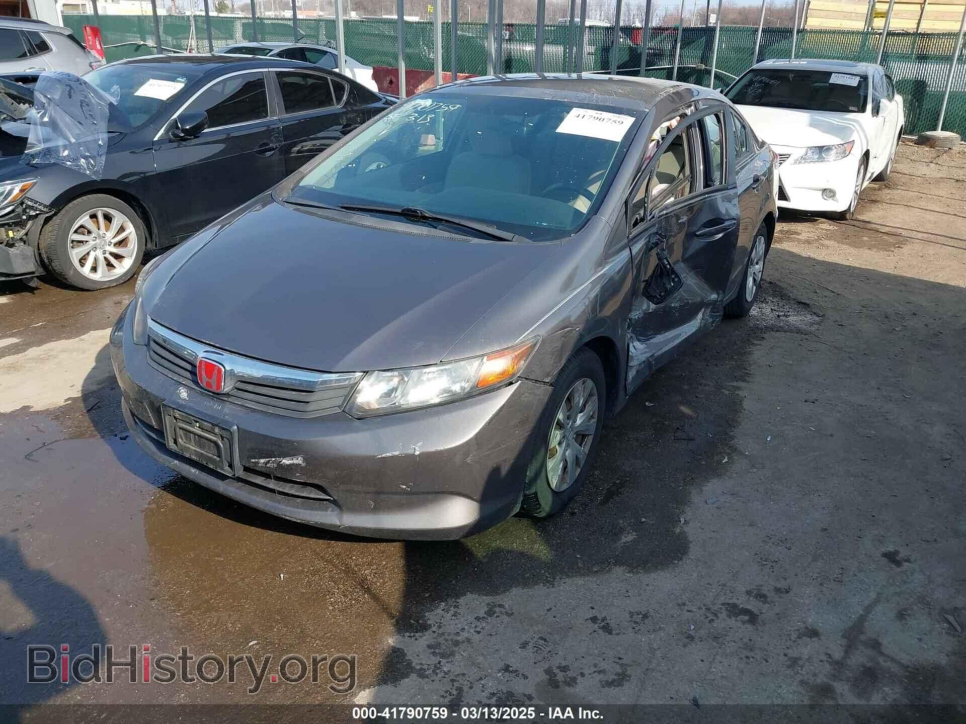 2012 HONDA CIVIC - VIN: 19XFB2F52CE377234 - Фото 2