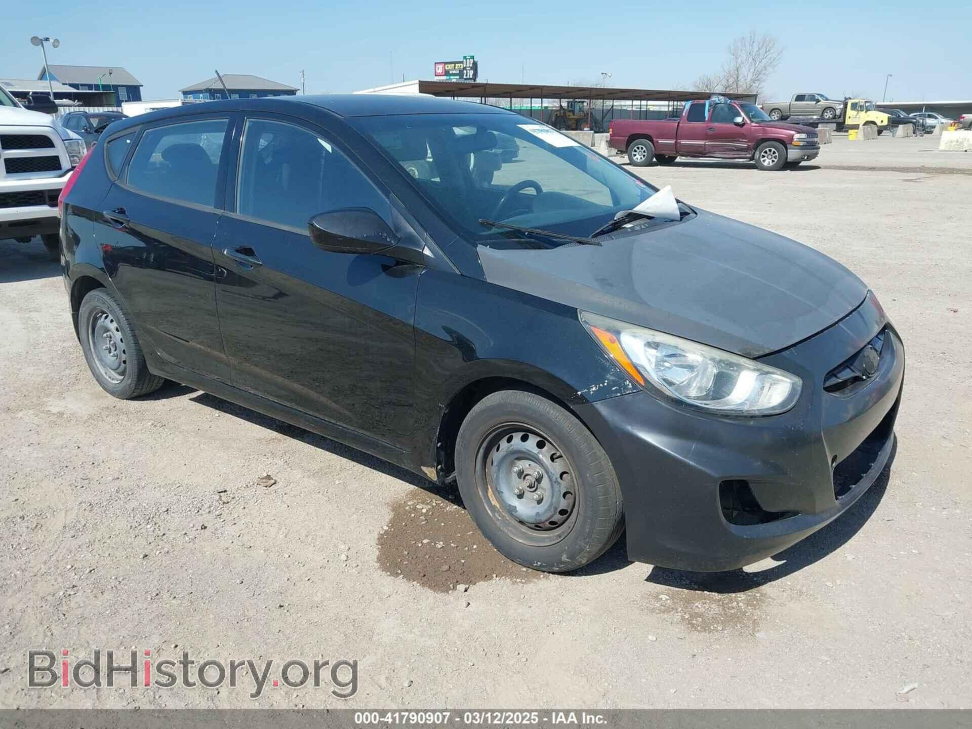Photo KMHCT5AE2DU068726 - HYUNDAI ACCENT 2013